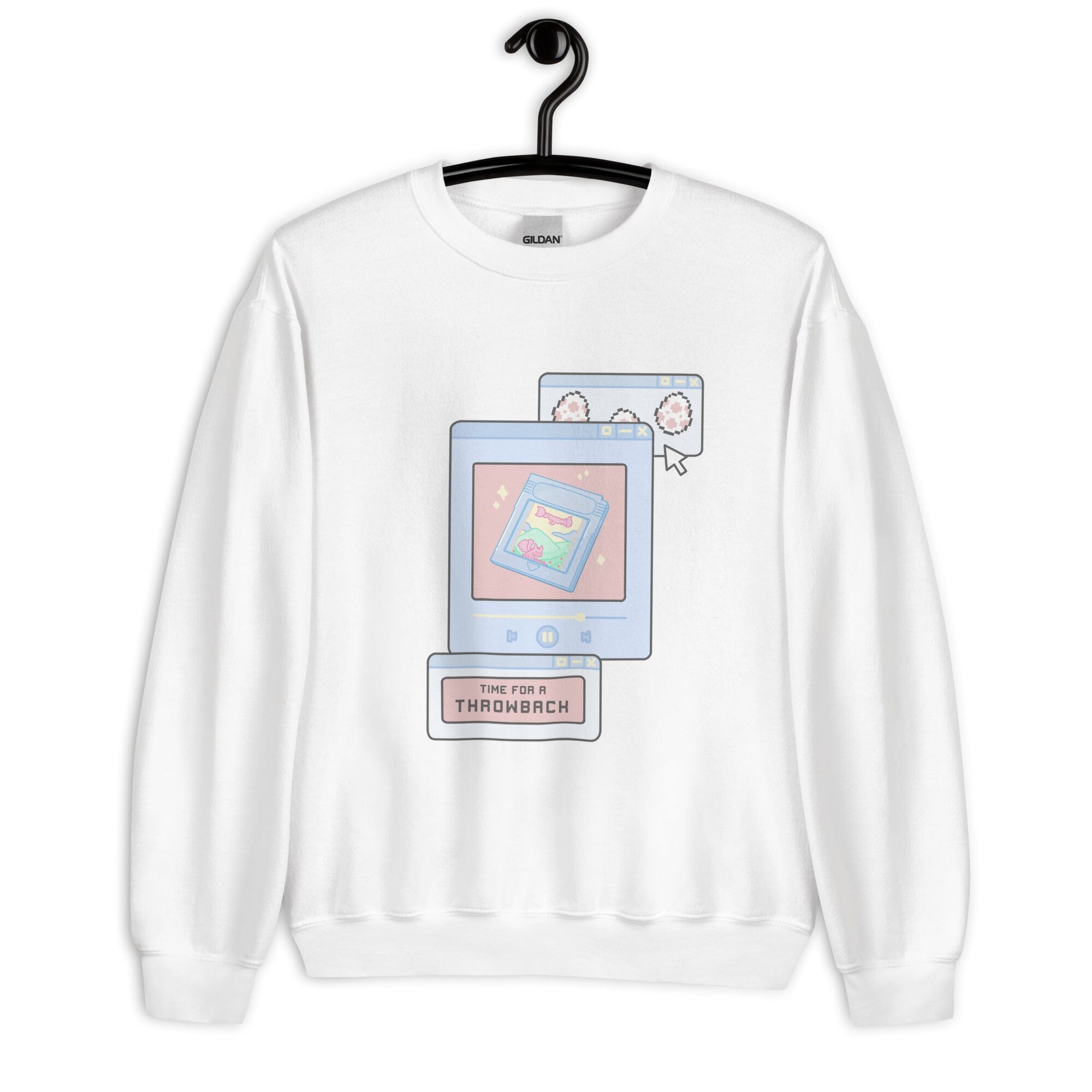 Time for a Throwback | Unisex Sweatshirt | Retro Gaming Threads & Thistles Inventory
