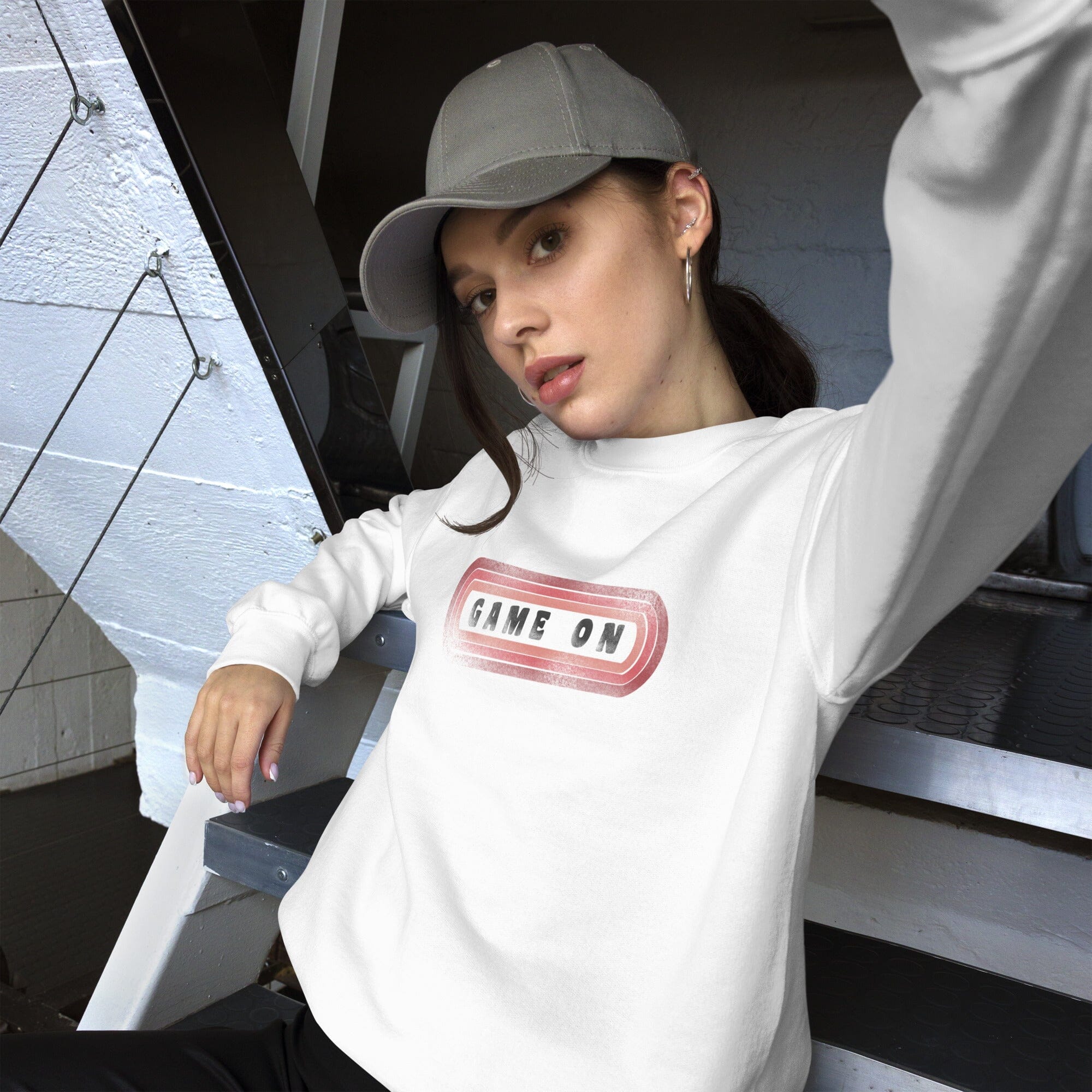 Game On | Unisex Sweatshirt | Retro Gaming Threads & Thistles Inventory