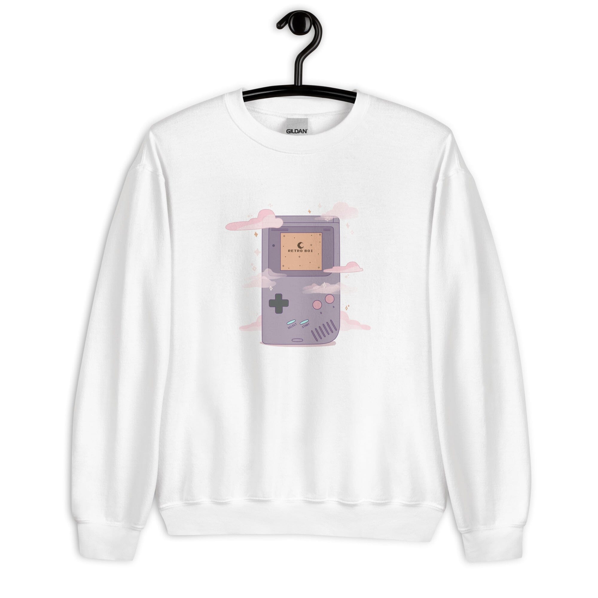 Retro Boi | Unisex Sweatshirt | Retro Gaming Threads & Thistles Inventory 