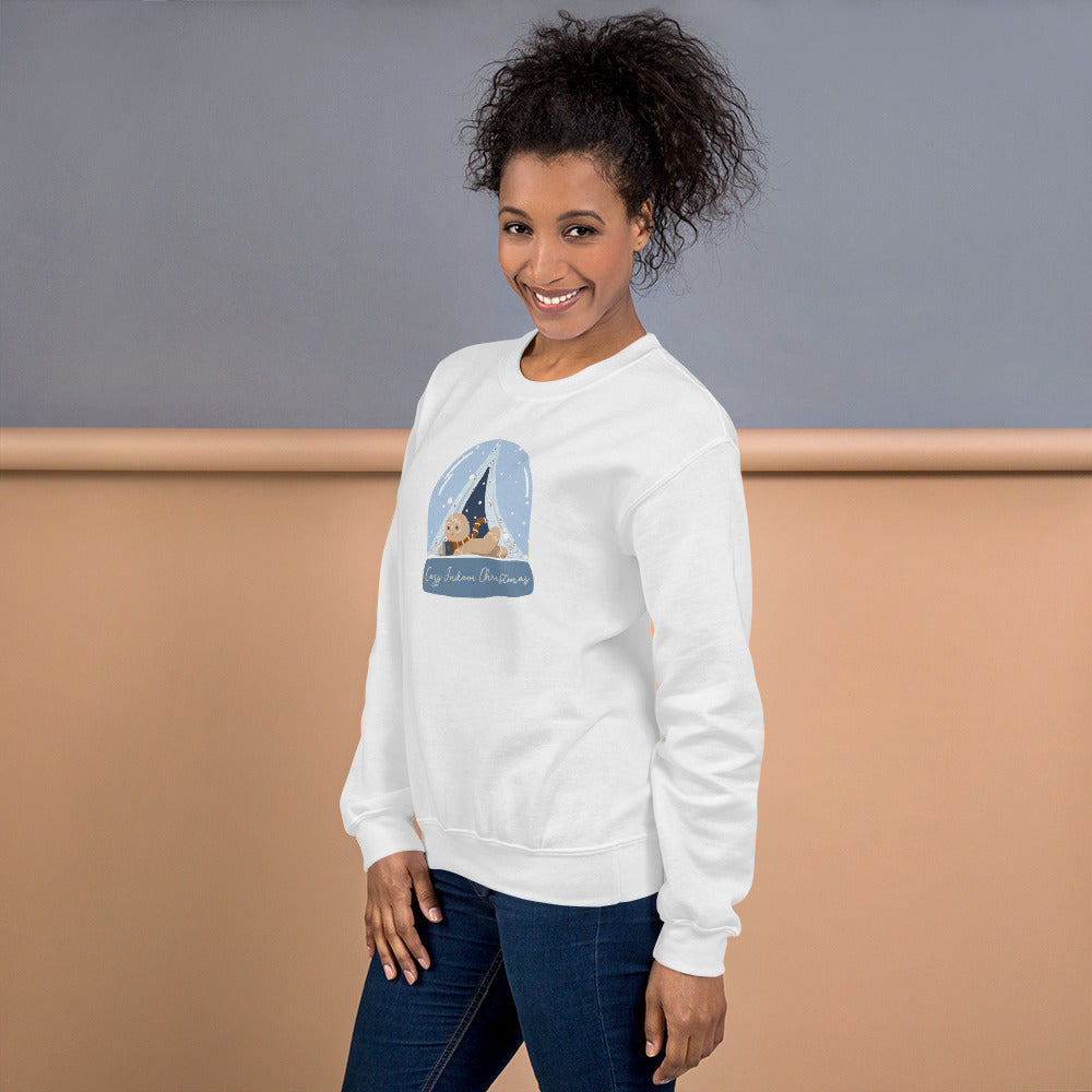 Gingy Christmas | Unisex Sweatshirt | Cozy Gamer Christmas Threads & Thistles Inventory