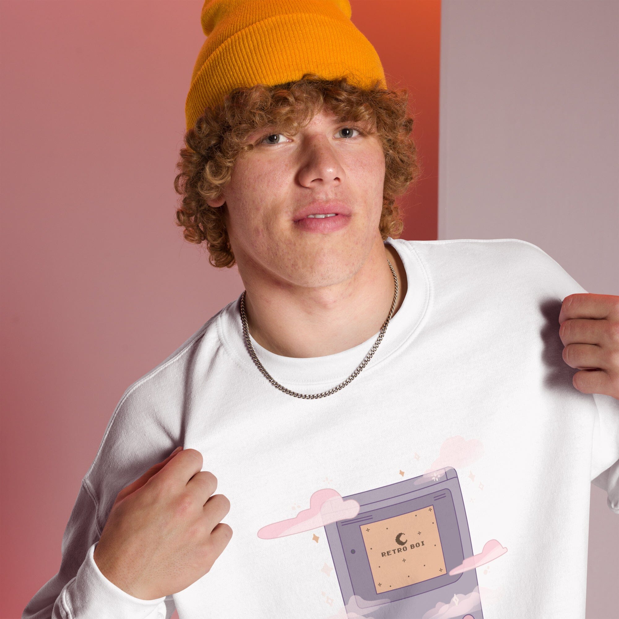 Retro Boi | Unisex Sweatshirt | Retro Gaming Threads & Thistles Inventory