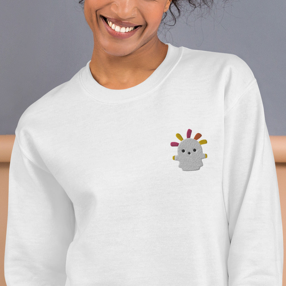 Squeakoid | Embroidered Unisex Sweatshirt | Animal Crossing Threads and Thistles Inventory