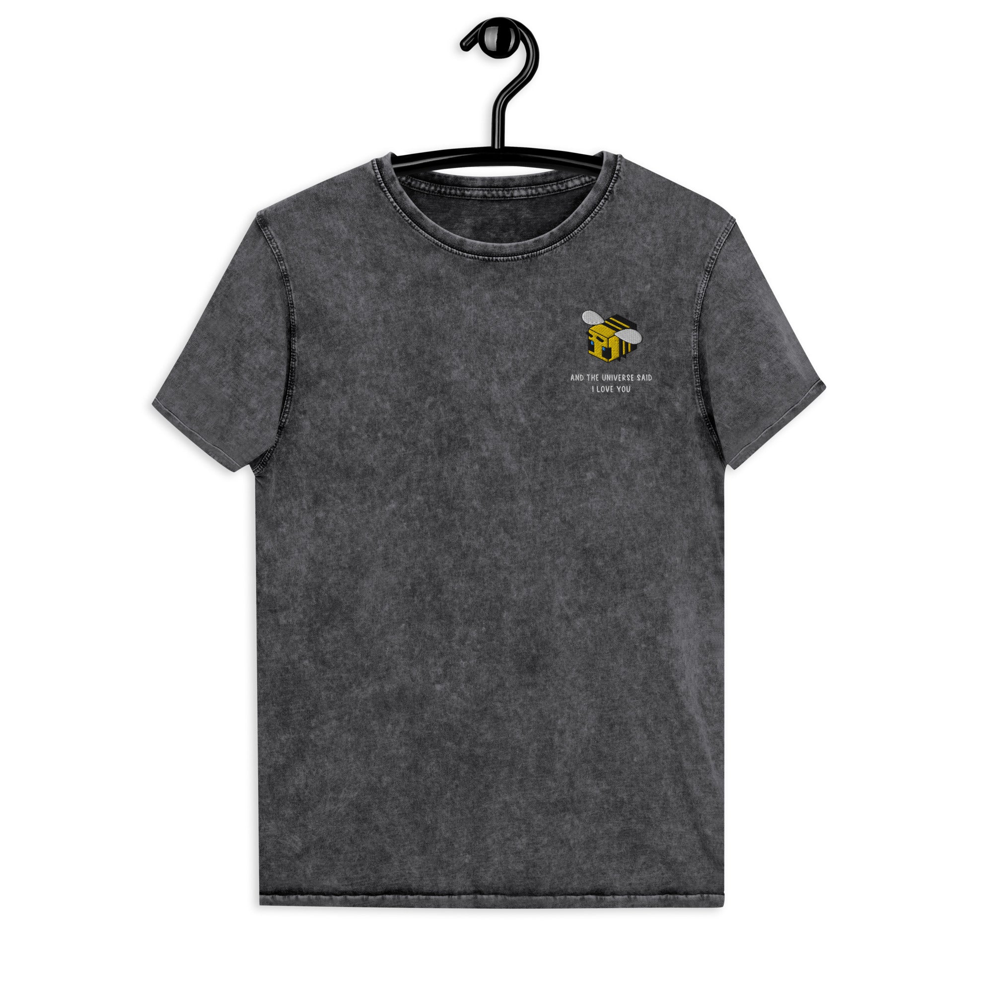 The Universe Said I Love You | Denim T-Shirt | Minecraft Threads and Thistles Inventory