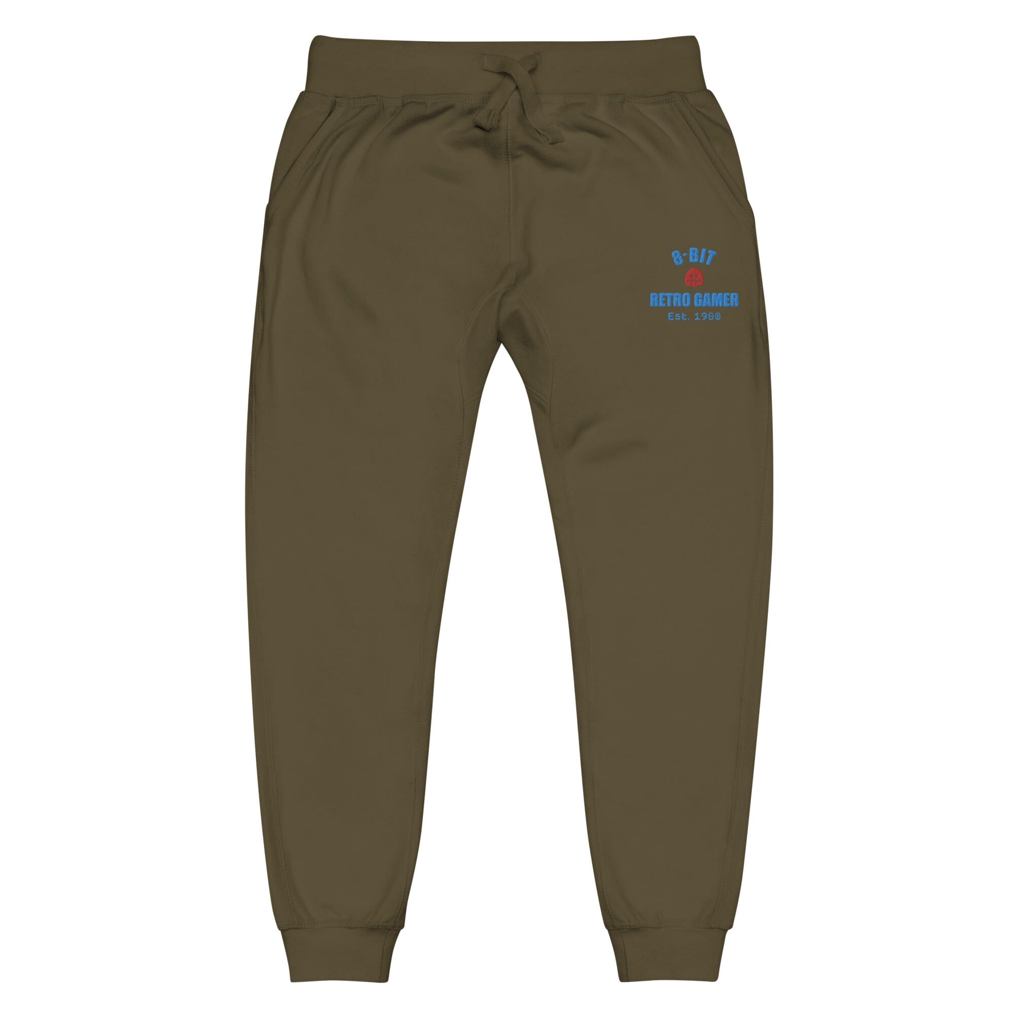 8-Bit Retro Gamer | Unisex fleece sweatpants | Retro Gaming Threads & Thistles Inventory