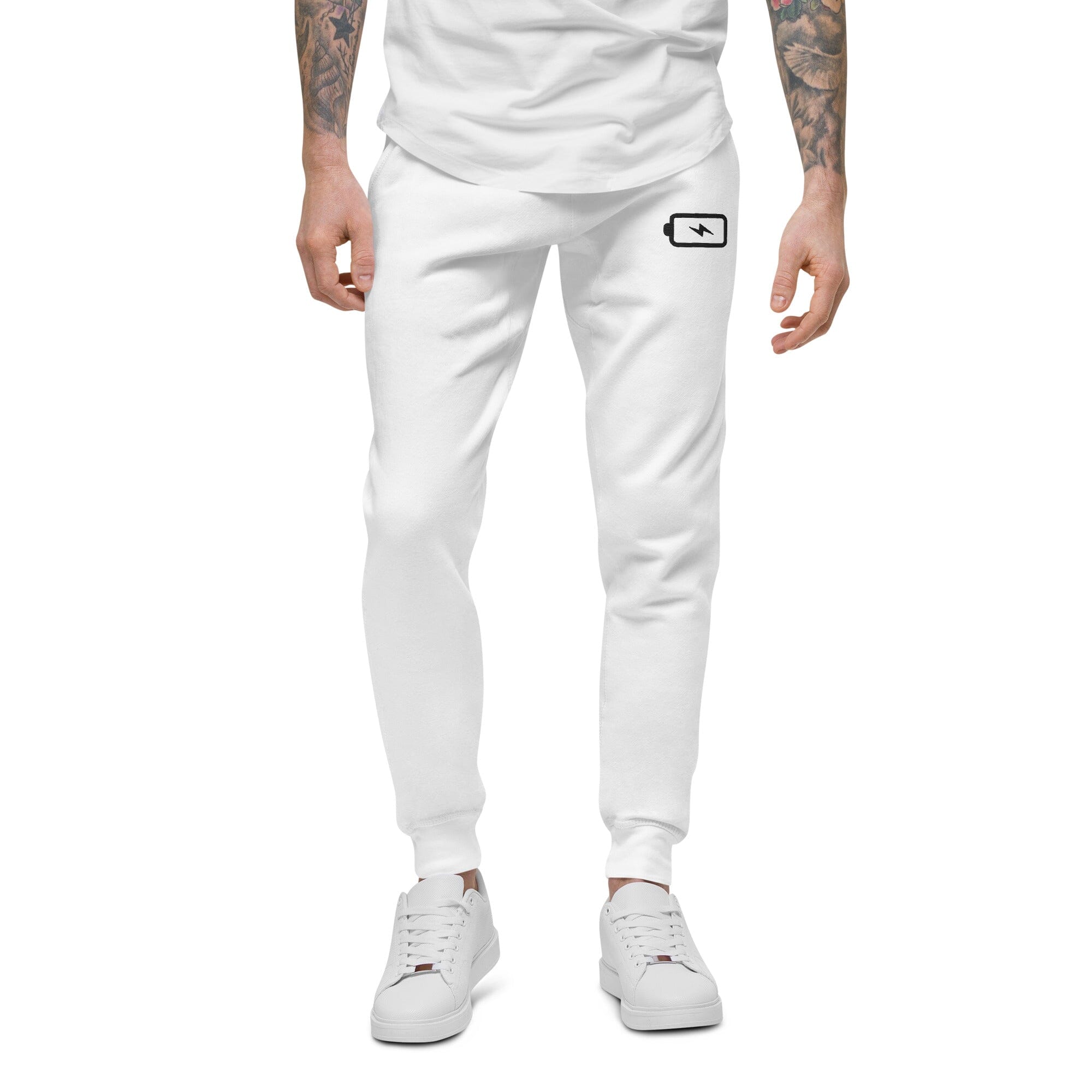 Battery Recharge | Unisex fleece sweatpants | Gamer Affirmations Threads & Thistles Inventory