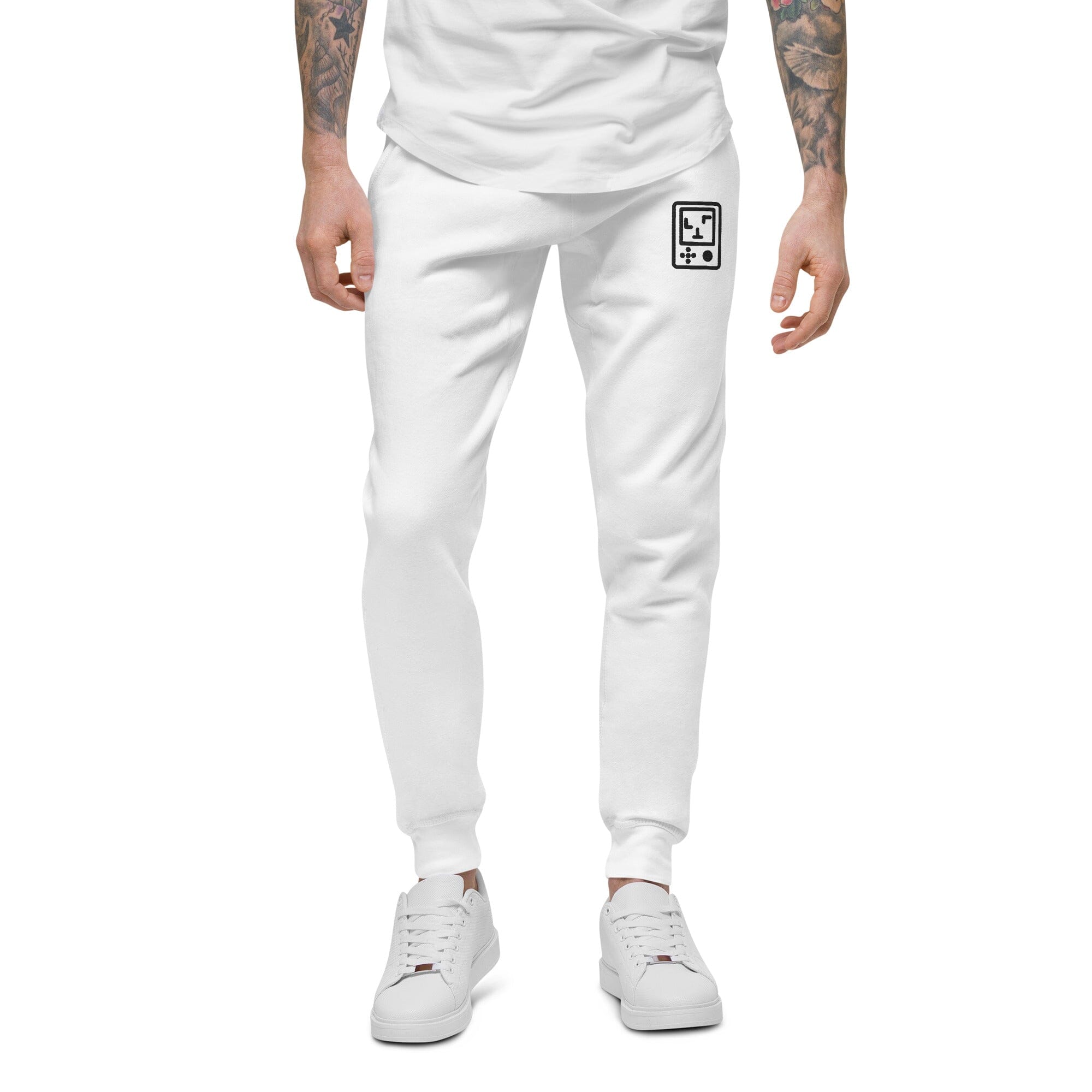 Touch Grass Console | Unisex fleece sweatpants | Gamer Affirmations Threads & Thistles Inventory