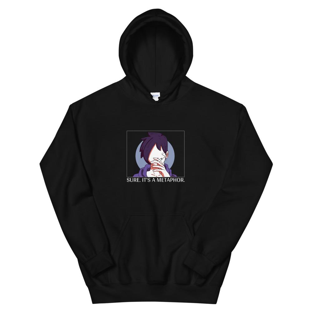 Sebastian's Metaphor | Unisex Hoodie | Stardew Valley Threads and Thistles Inventory Black S