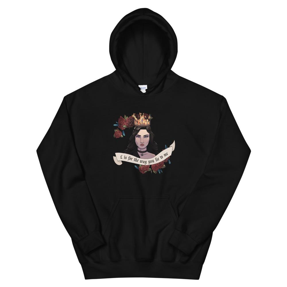Lie to Me | Unisex Hoodie | The Witcher Threads and Thistles Inventory Black S