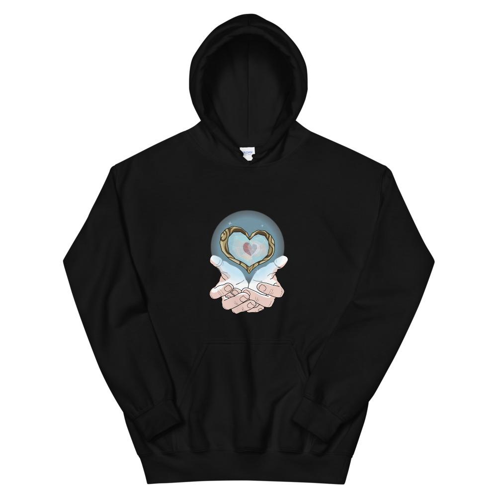 Piece of Heart | Unisex Hoodie | The Legend of Zelda Threads and Thistles Inventory Black S