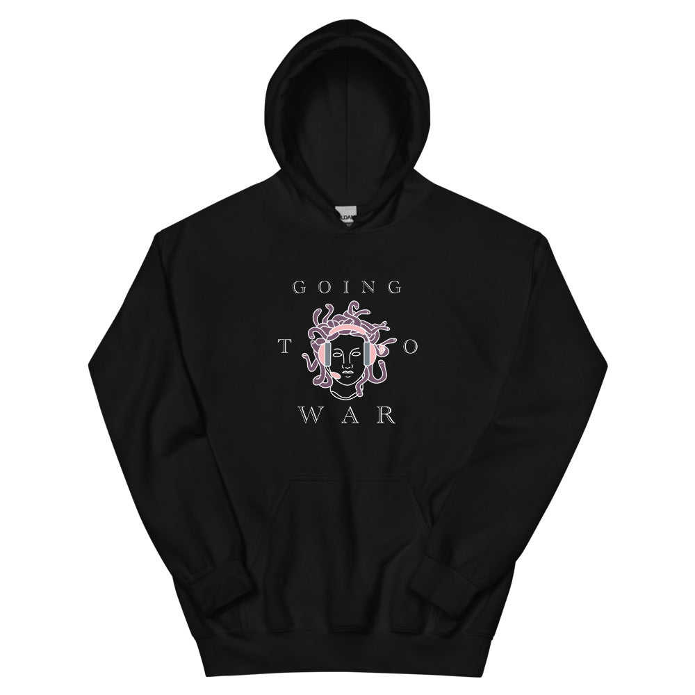 Going to War | Unisex Hoodie | Feminist Gamer Threads and Thistles Inventory Black S