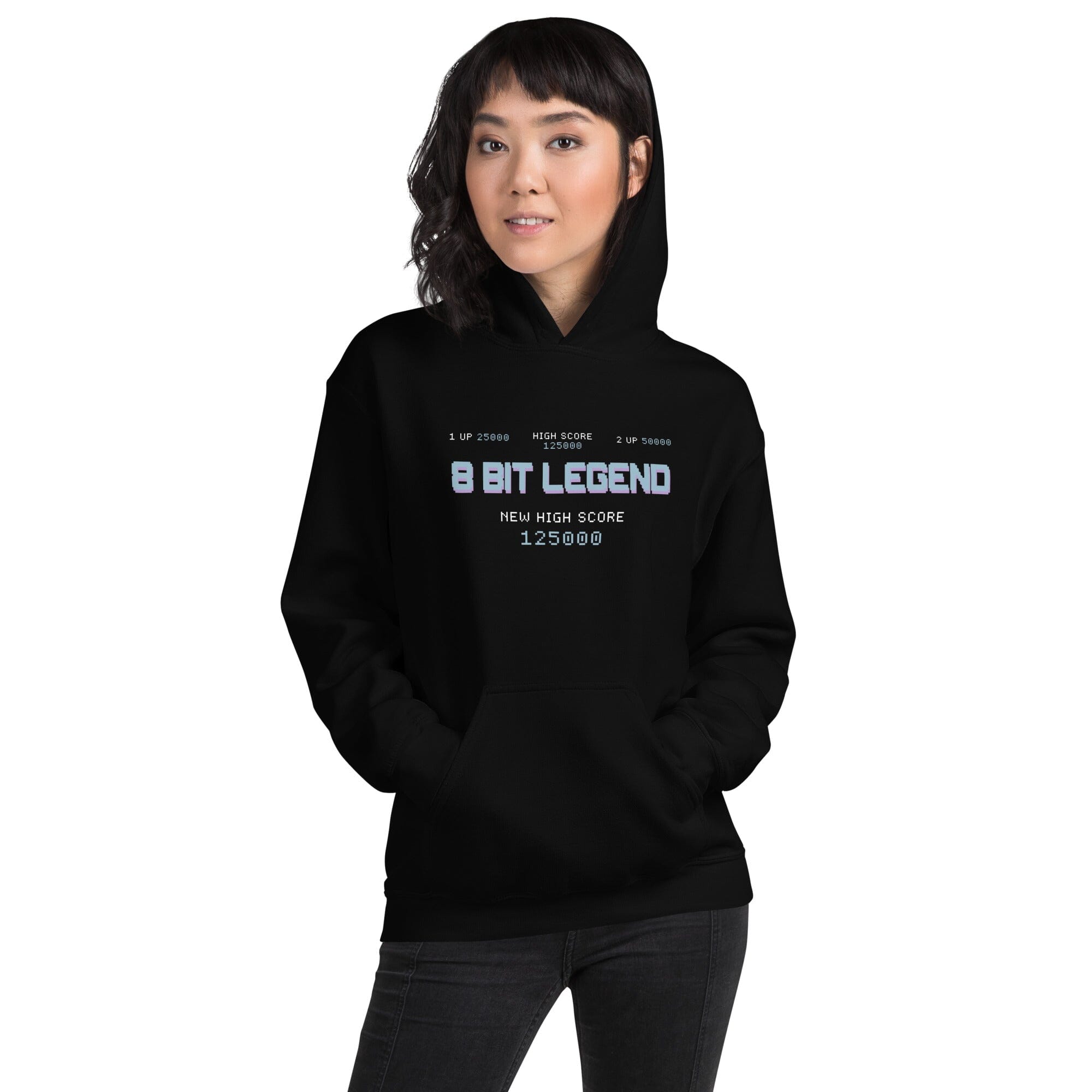 8-Bit Legend | Unisex Hoodie | Retro Gaming Threads & Thistles Inventory