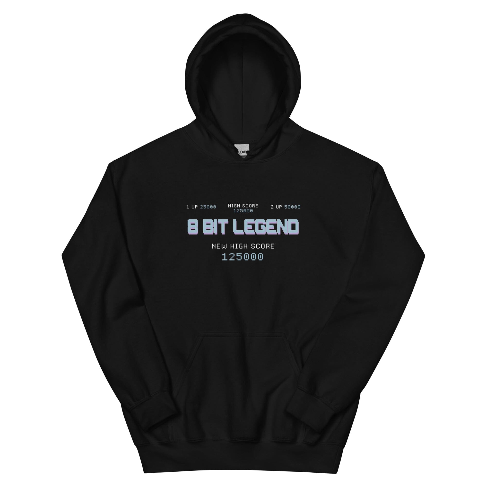 8-Bit Legend | Unisex Hoodie | Retro Gaming Threads & Thistles Inventory Black S