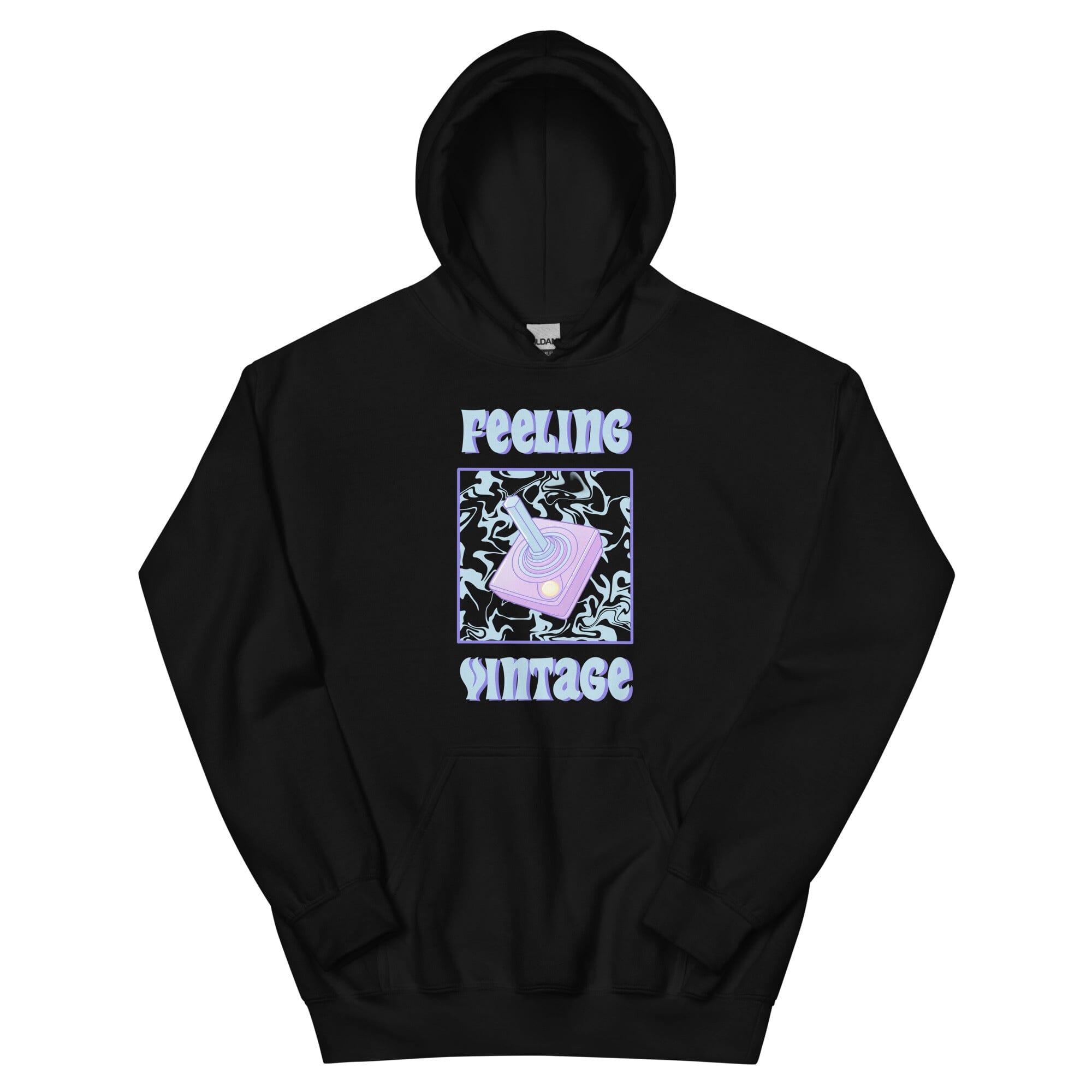 Feeling Vinatge | Unisex Hoodie | Retro Gaming Threads & Thistles Inventory Black S