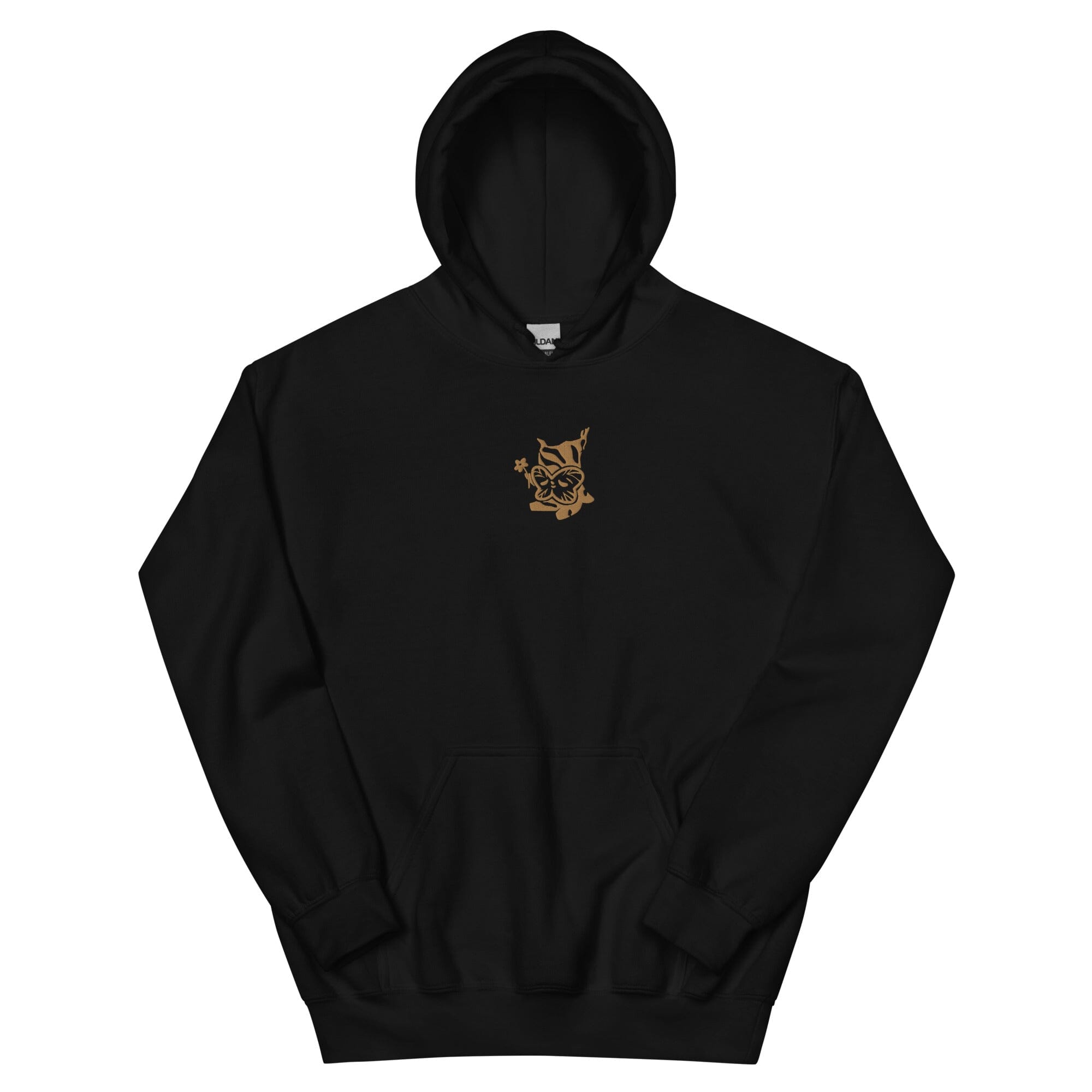 Golden Korok | Embroidered Unisex Hoodie | The Legend of Zelda Threads & Thistles Inventory Black S