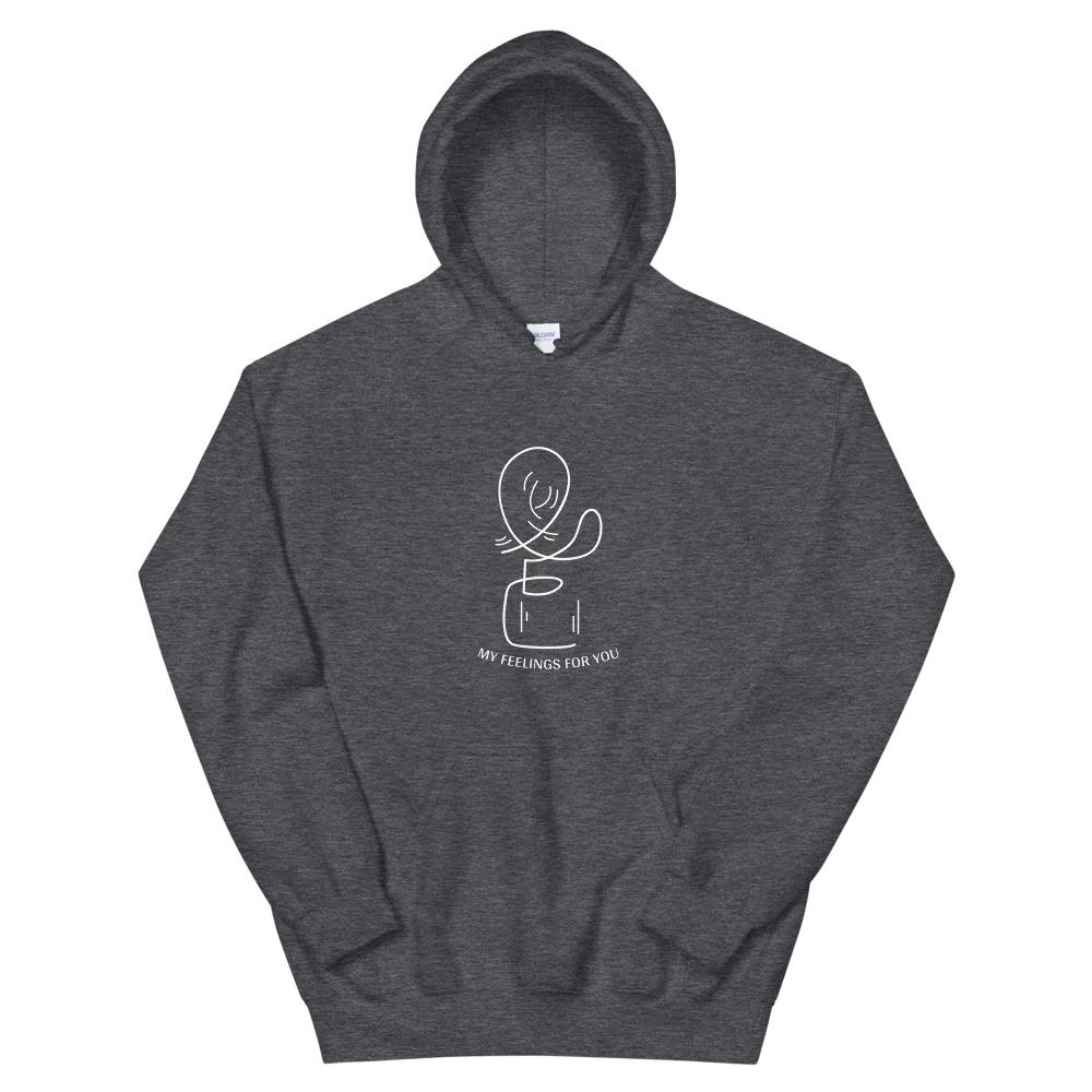 Leah's Feelings | Unisex Hoodie | Stardew Valley Threads and Thistles Inventory Dark Heather S