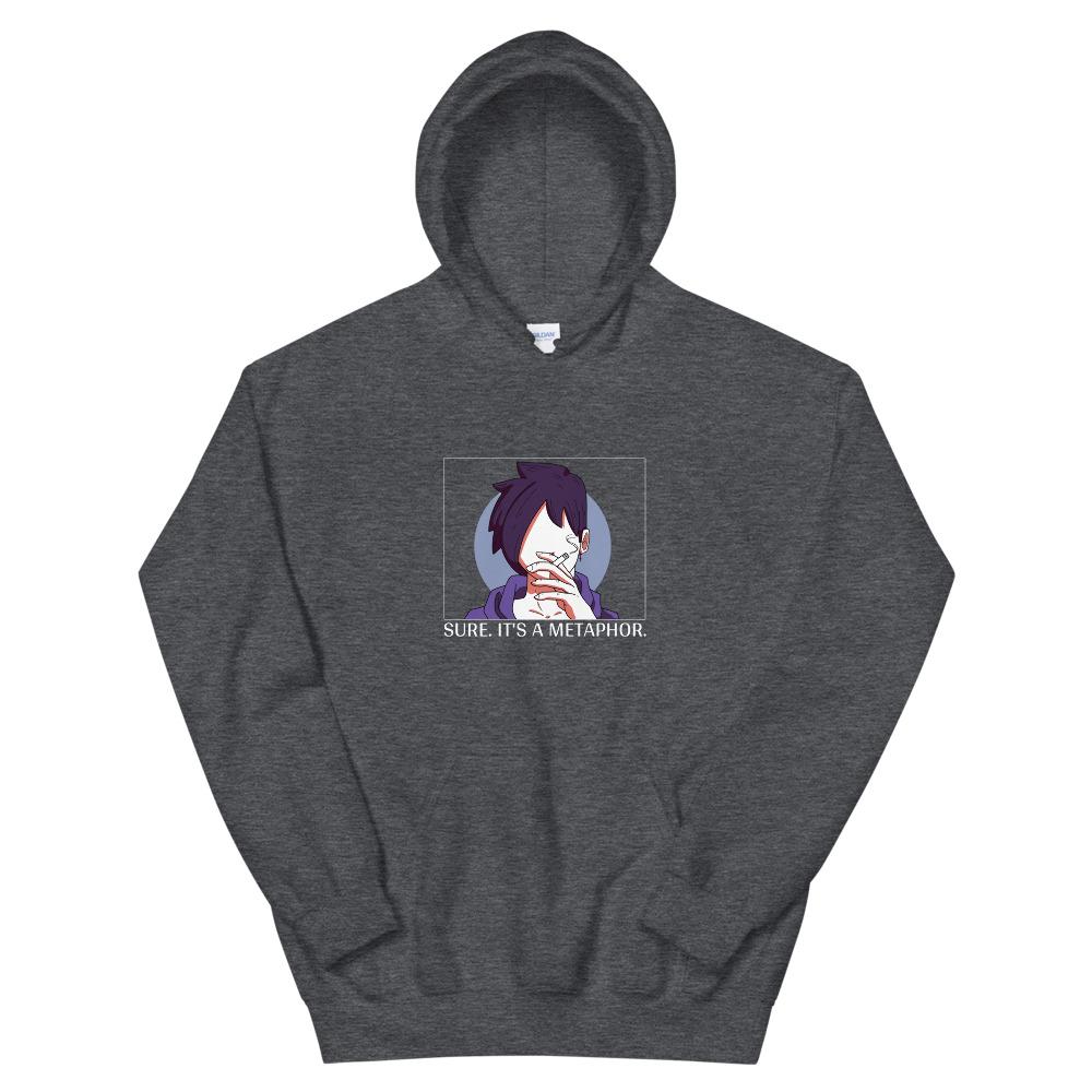 Sebastian's Metaphor | Unisex Hoodie | Stardew Valley Threads and Thistles Inventory Dark Heather S