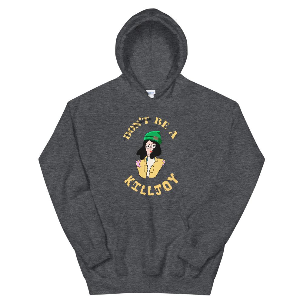 Killjoy | Unisex Hoodie | Valorant Threads and Thistles Inventory Dark Heather S