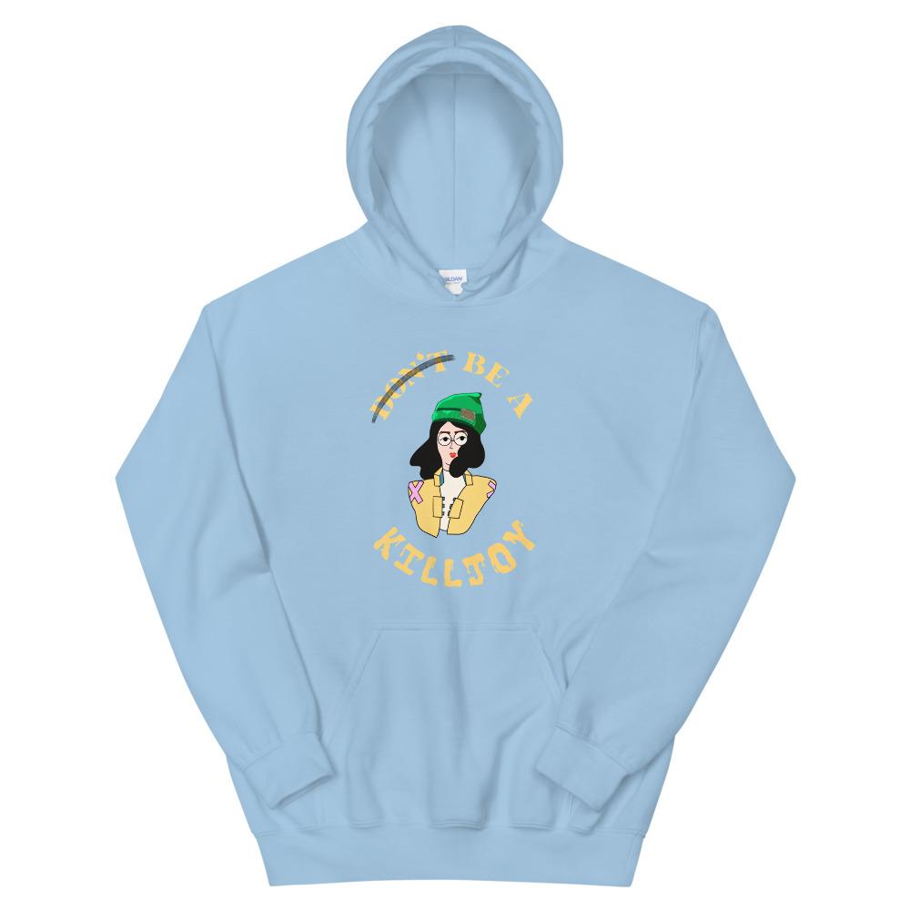 Killjoy | Unisex Hoodie | Valorant Threads and Thistles Inventory Light Blue S