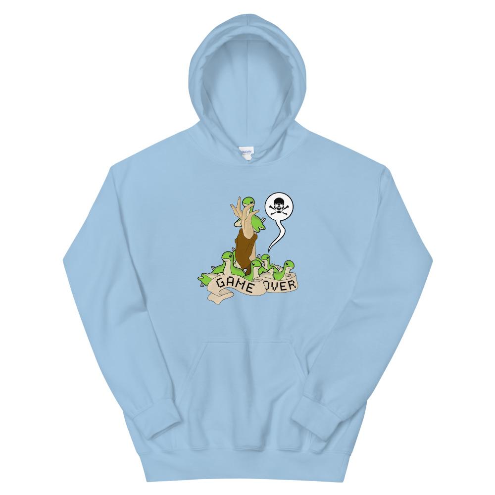 Drowning in Cuteness | Unisex Hoodie | Apex Legends Threads and Thistles Inventory Light Blue S