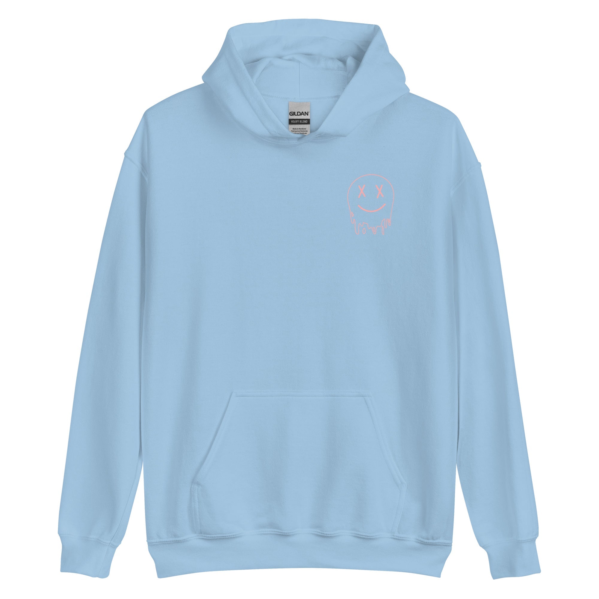 Drippy AFK | Fall Unisex Hoodie Threads & Thistles Inventory Light Blue S 