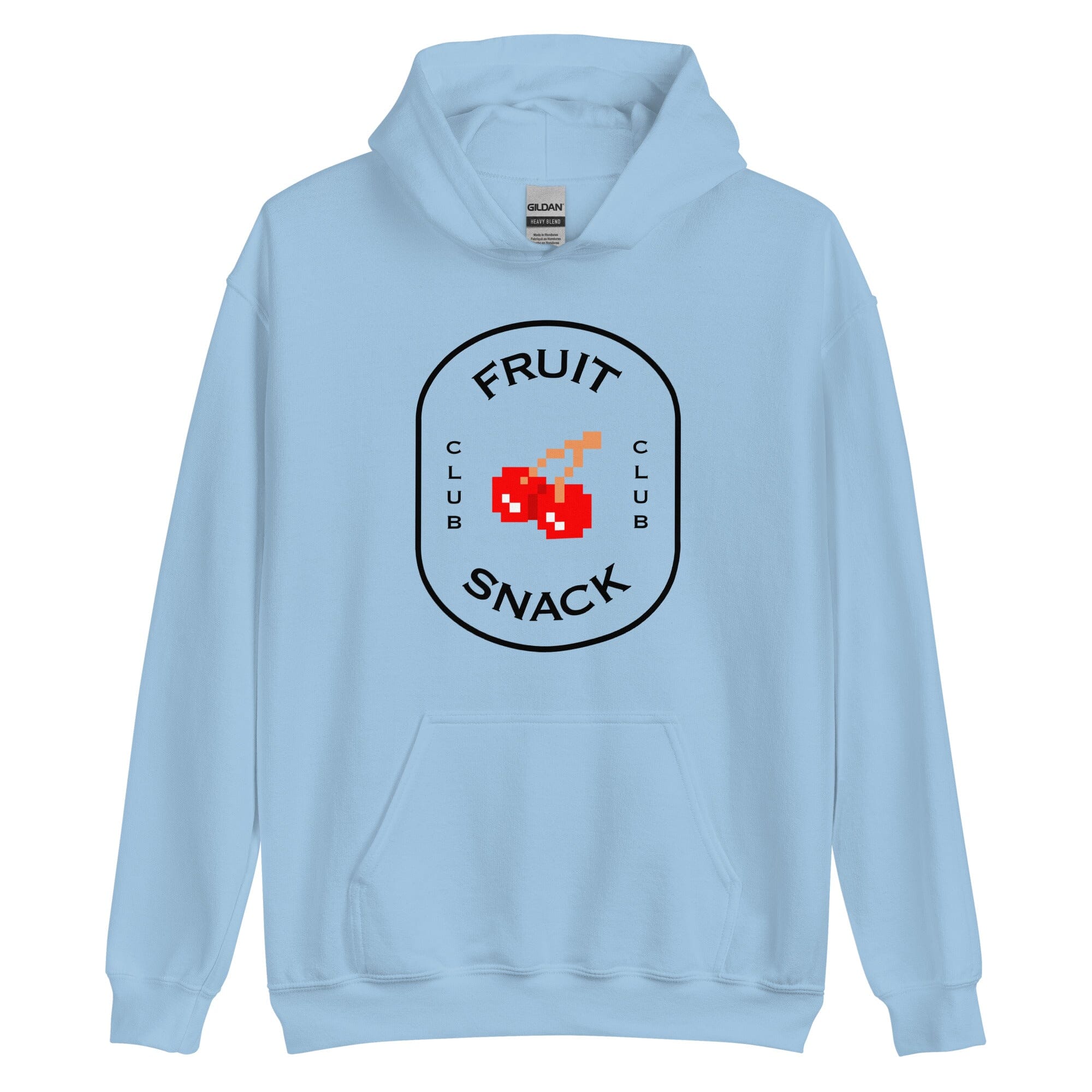 Fruit Snack Club | Unisex Hoodie | Retro Gaming Threads & Thistles Inventory Light Blue S