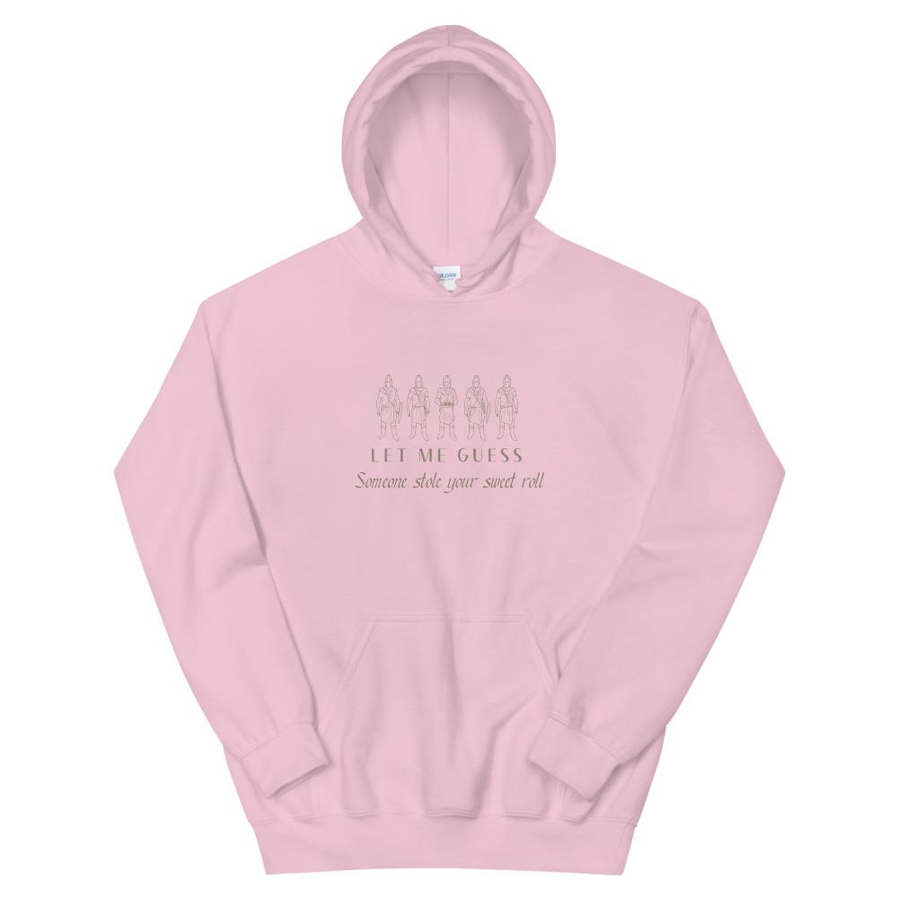 Sweet Roll | Unisex Hoodie | Skyrim Threads and Thistles Inventory Light Pink S
