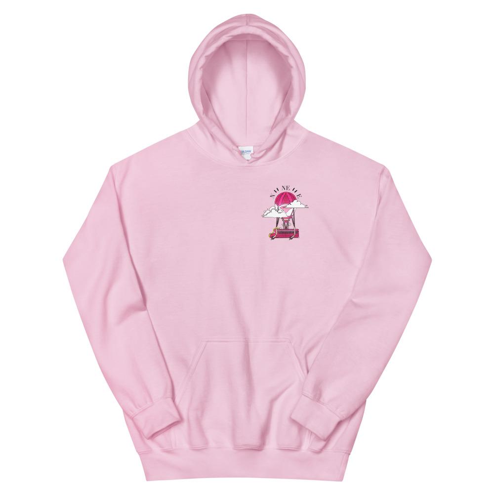 Battle Bus | Unisex Hoodie | Fortnite Threads and Thistles Inventory Light Pink S 