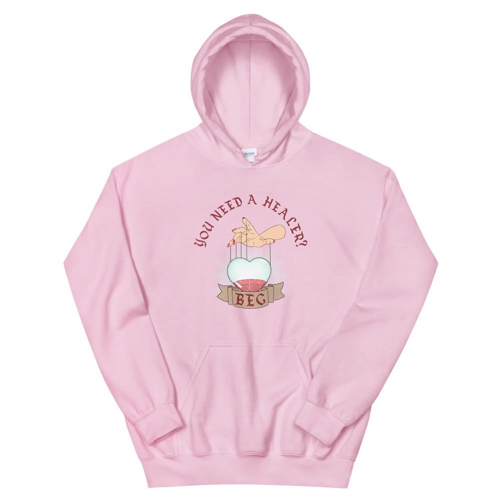 Beg | Unisex Hoodie | FPS/TPS Threads and Thistles Inventory Light Pink S