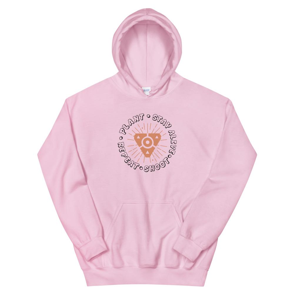 Plant the Spike | Unisex Hoodie | Valorant Threads and Thistles Inventory Light Pink S