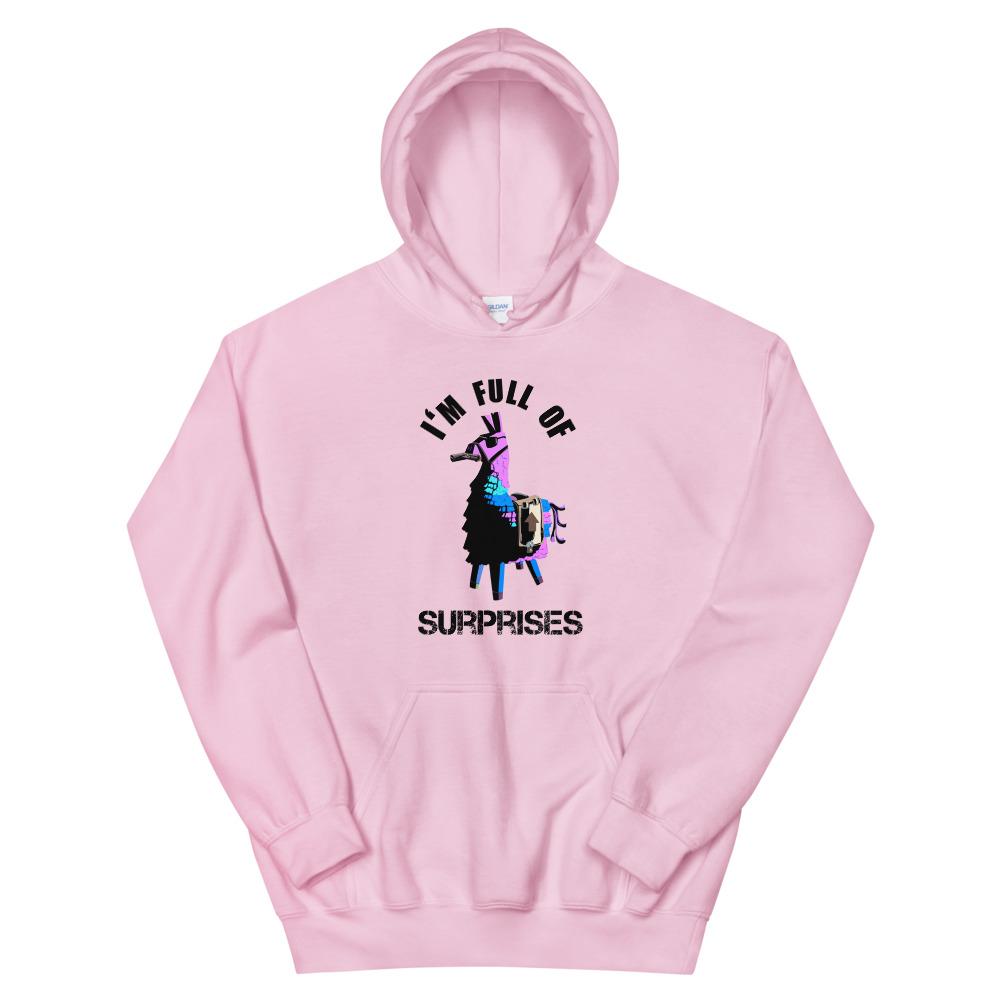 Full of Surprises | Unisex Hoodie | Fortnite Threads and Thistles Inventory Light Pink S