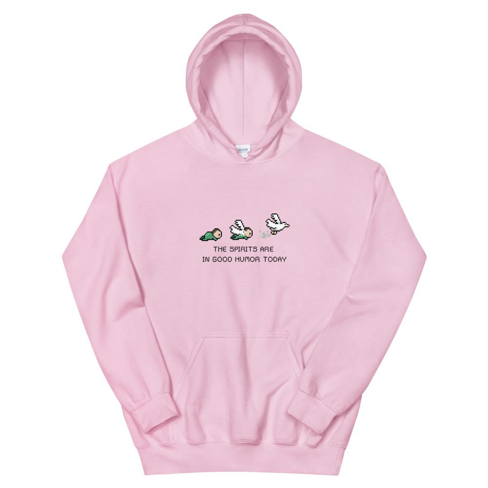 Good Humor | Unisex Hoodie | Stardew Valley Threads and Thistles Inventory Light Pink S