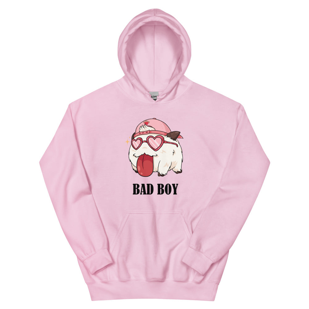 Bad Boy Unisex Hoodie | League of Legends Threads and Thistles Inventory Light Pink S