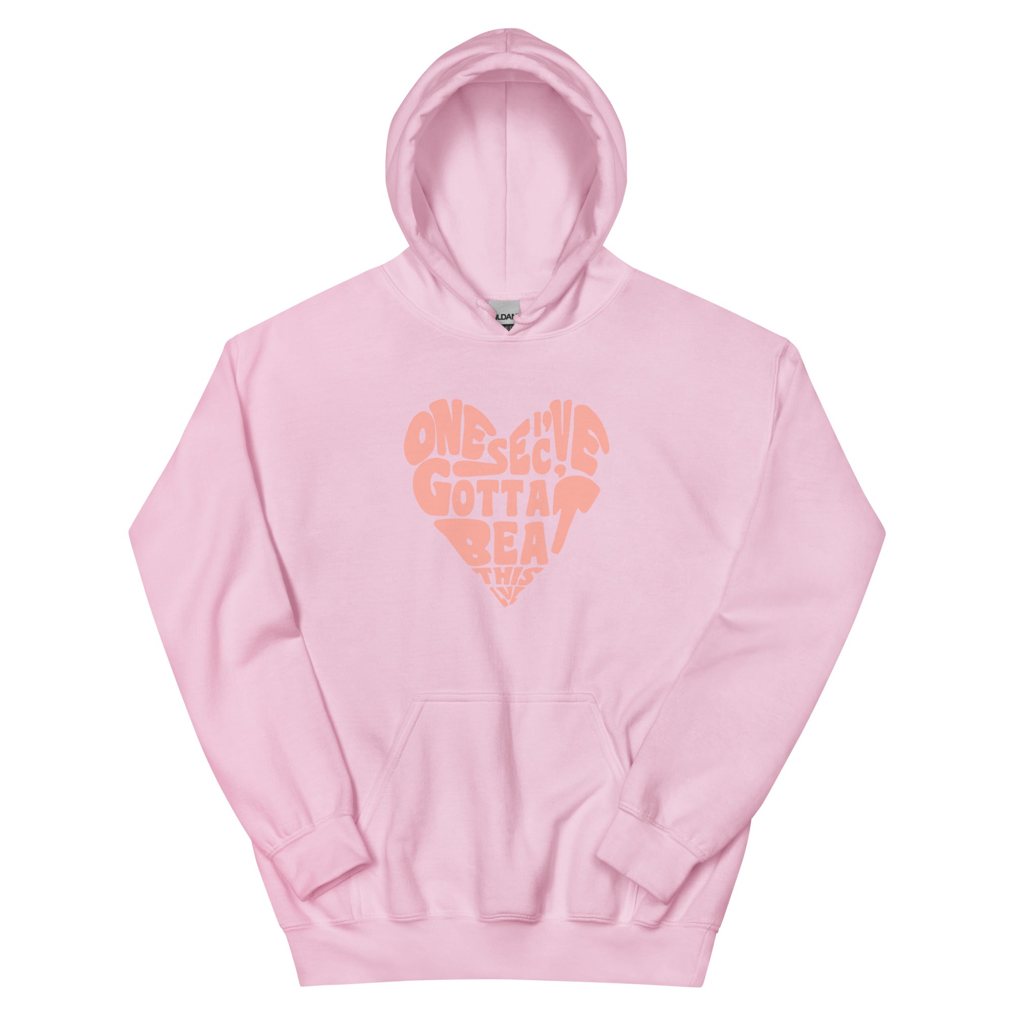Beat This level | Unisex Hoodie Threads and Thistles Inventory Light Pink S