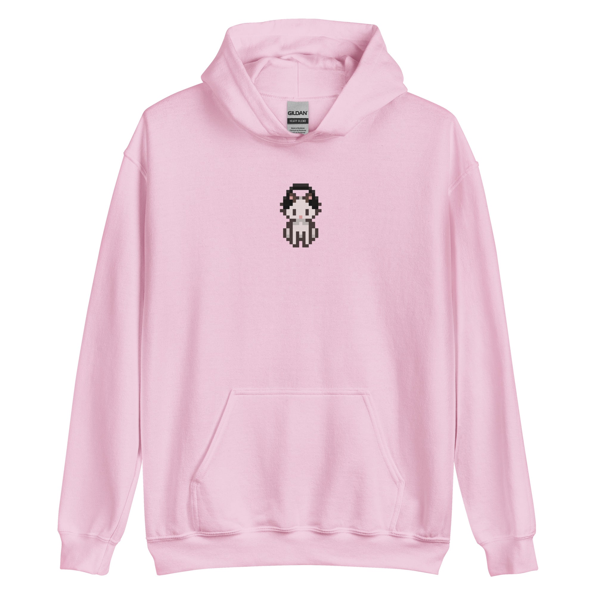 Gamer Kitty | Unisex Hoodie | Cozy Gamer Threads & Thistles Inventory Light Pink S