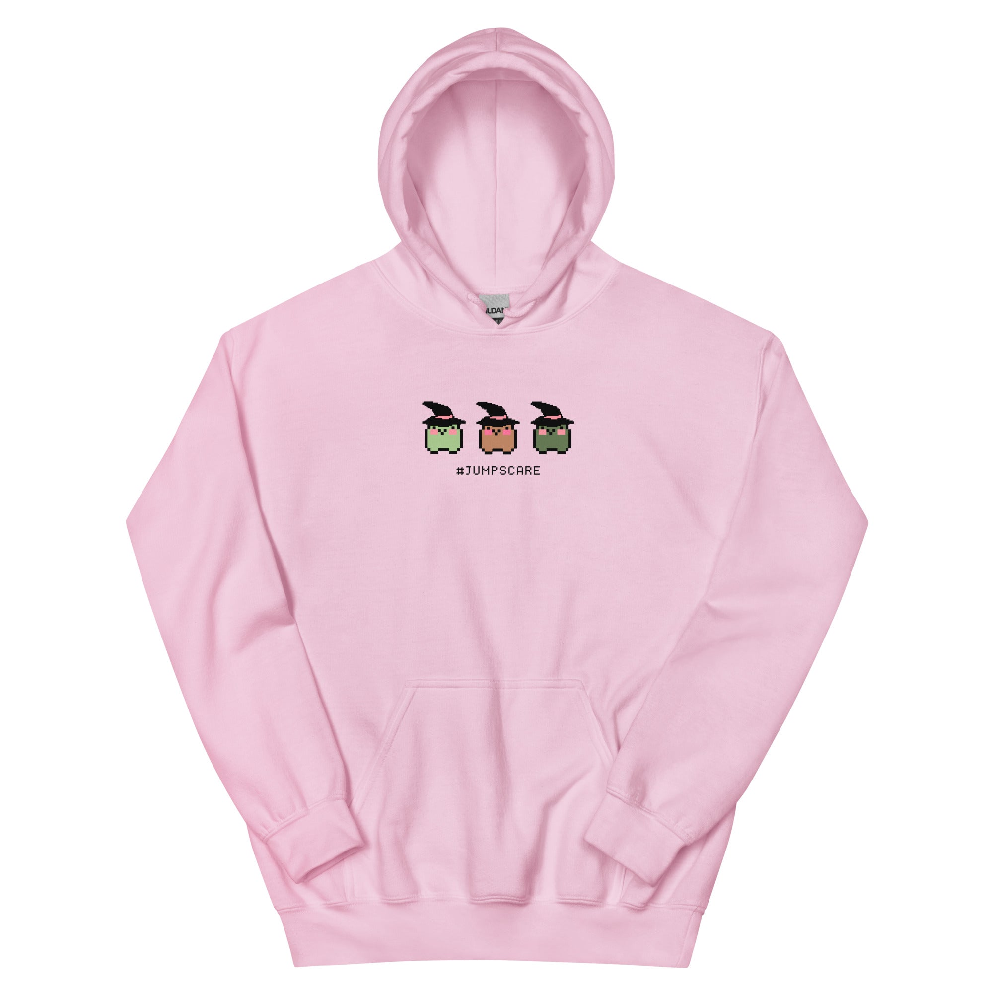 #Jumpscare | Fall Unisex Hoodie Threads & Thistles Inventory Light Pink S