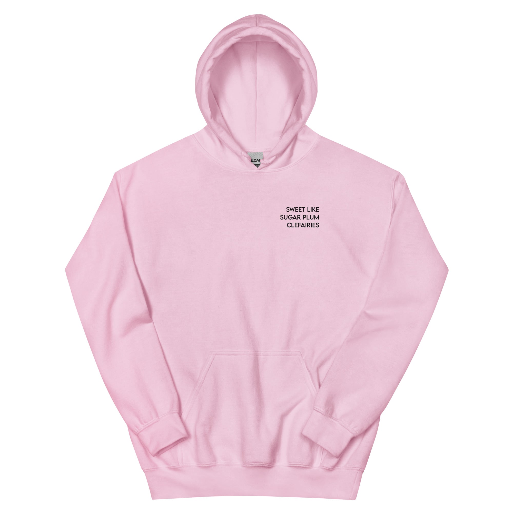 Sugarplum Clefairies | Christmas Pokemon Unisex Hoodie Threads & Thistles Inventory Light Pink S