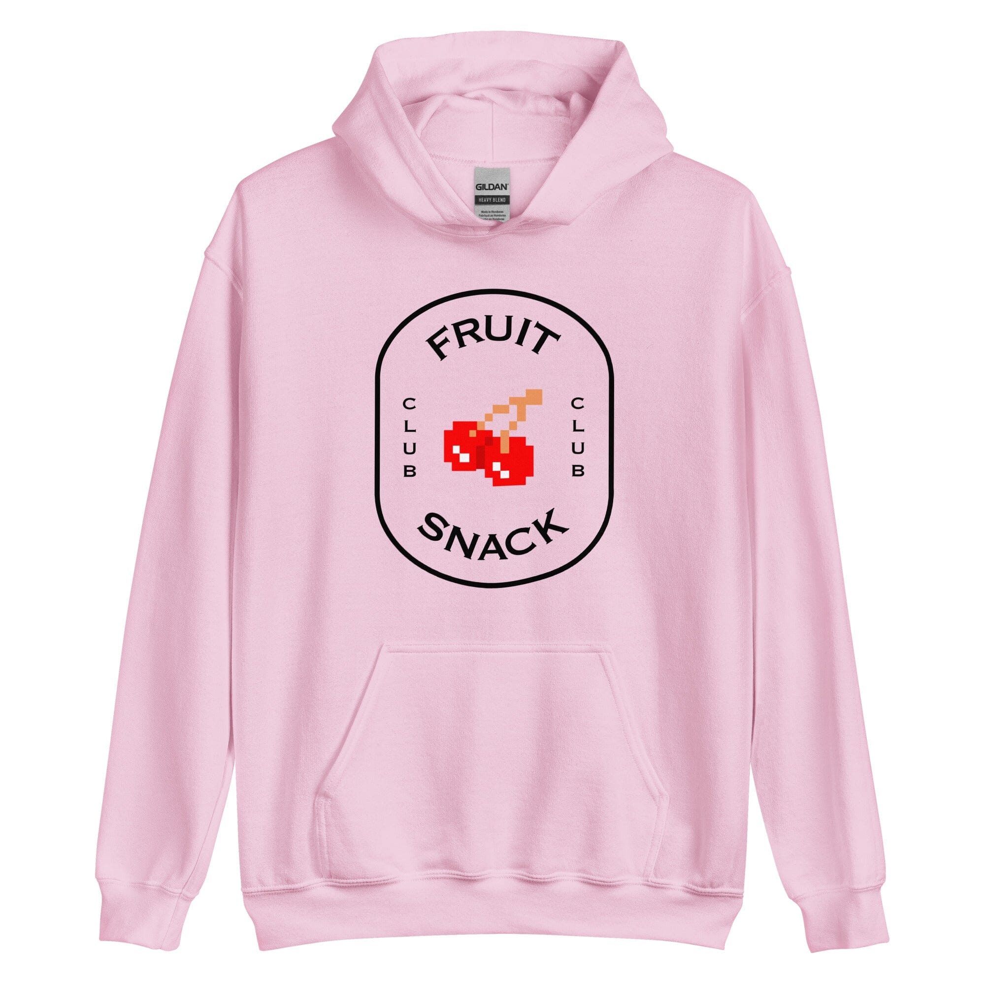Fruit Snack Club | Unisex Hoodie | Retro Gaming Threads & Thistles Inventory Light Pink S