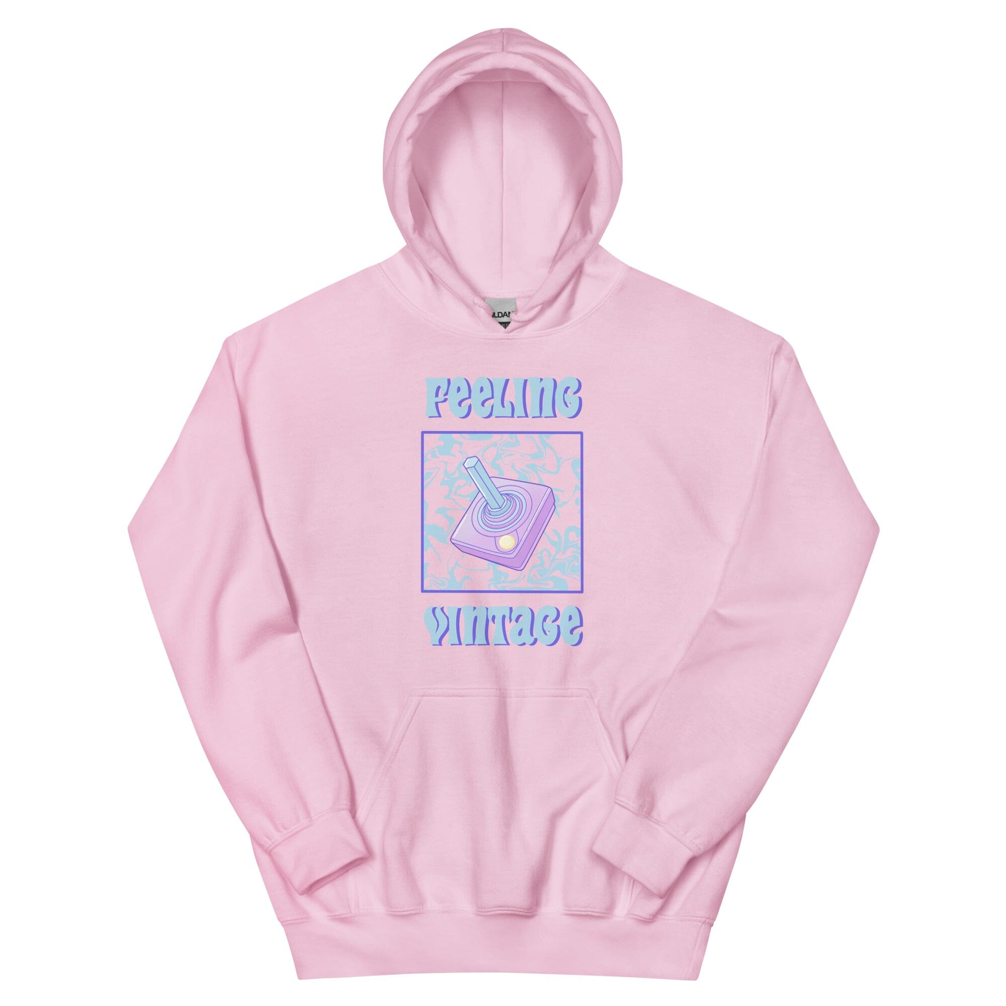 Feeling Vinatge | Unisex Hoodie | Retro Gaming Threads & Thistles Inventory Light Pink S
