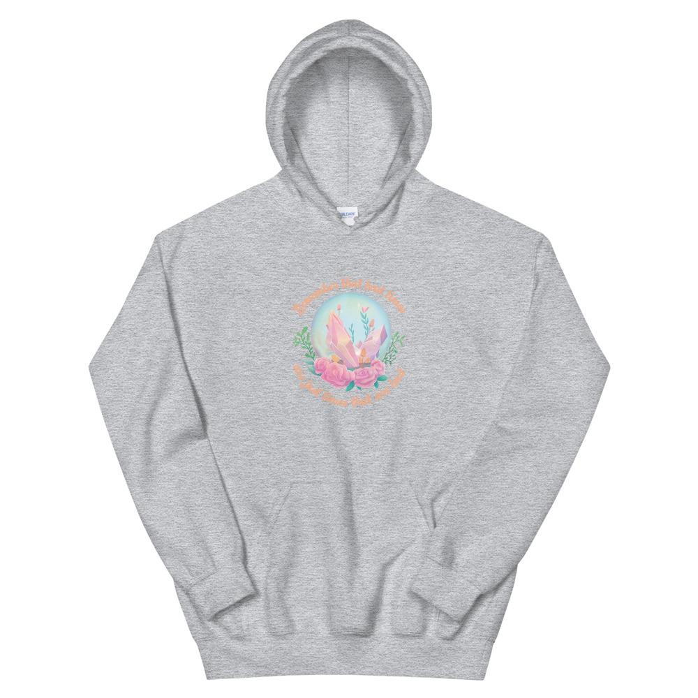 Remember | Unisex Hoodie | Animal Crossing Threads and Thistles Inventory Sport Grey S