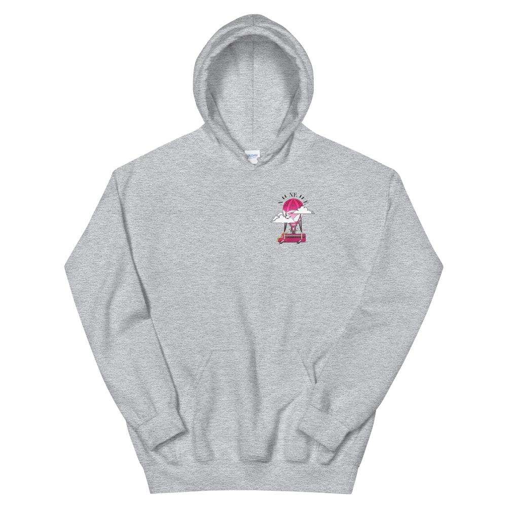 Battle Bus | Unisex Hoodie | Fortnite Threads and Thistles Inventory Sport Grey S 