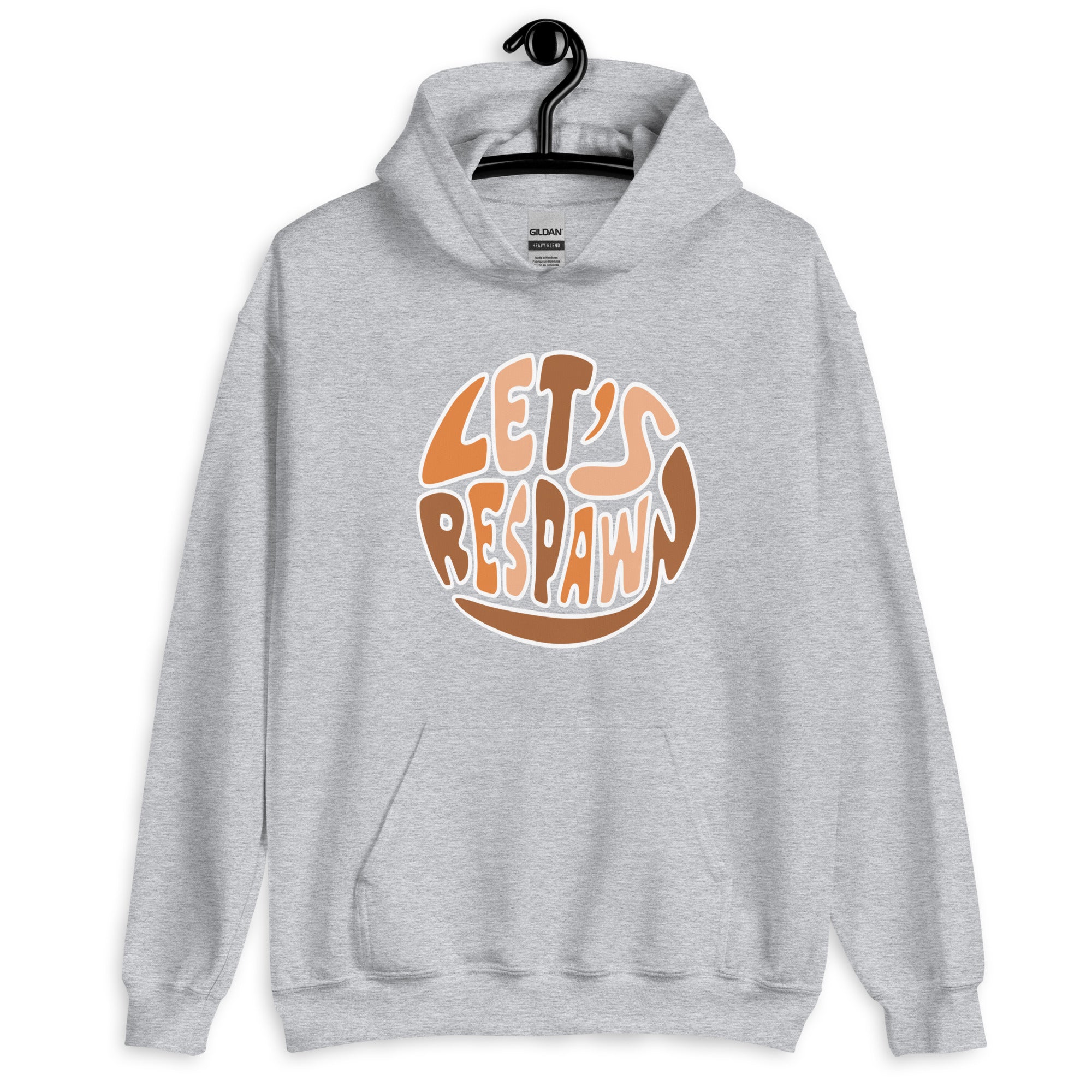 Let's Respawn | Unisex Hoodie Threads and Thistles Inventory