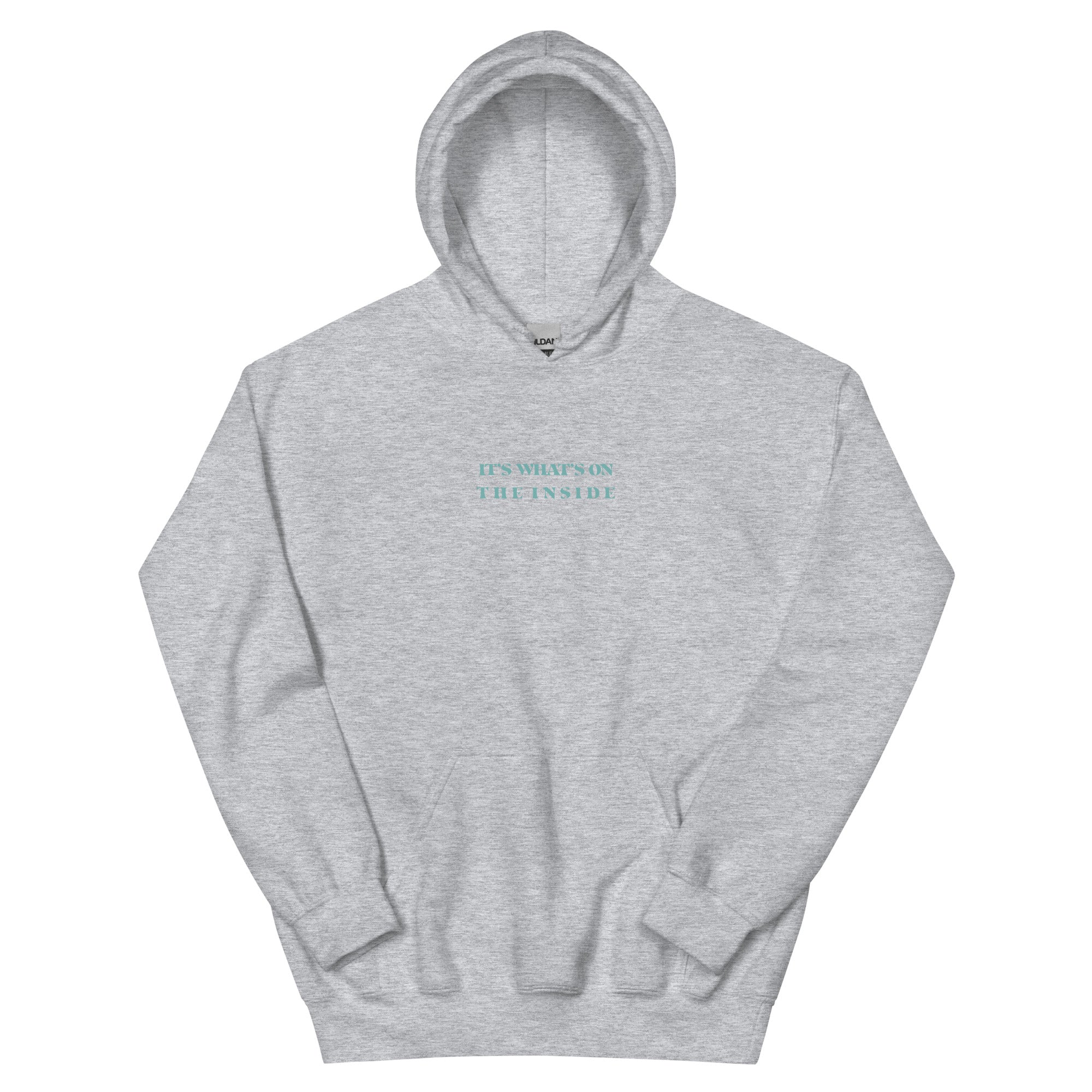 On The Inside | Unisex Hoodie Hoodie Threads and Thistles Inventory Sport Grey S