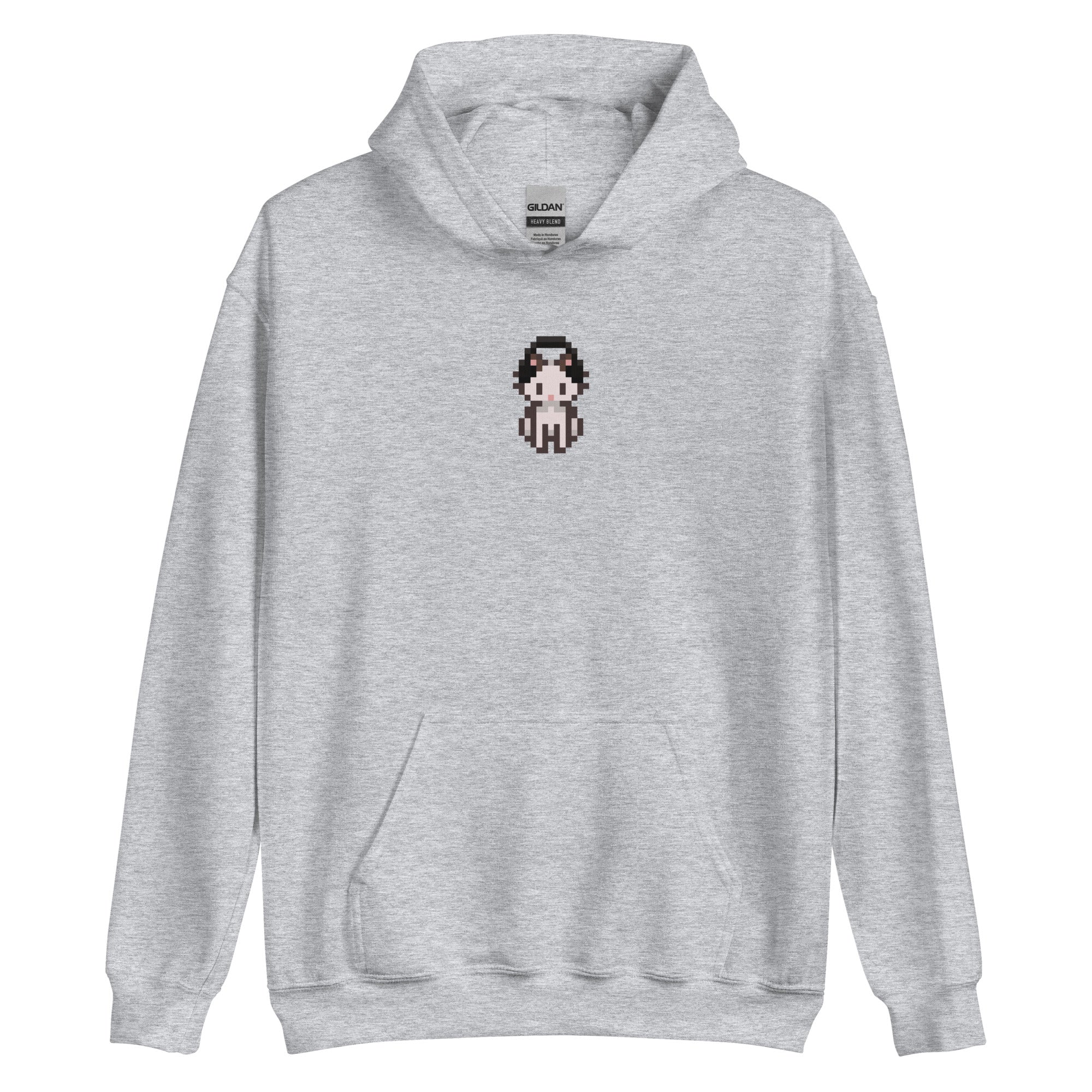 Gamer Kitty | Unisex Hoodie | Cozy Gamer Threads & Thistles Inventory Sport Grey S