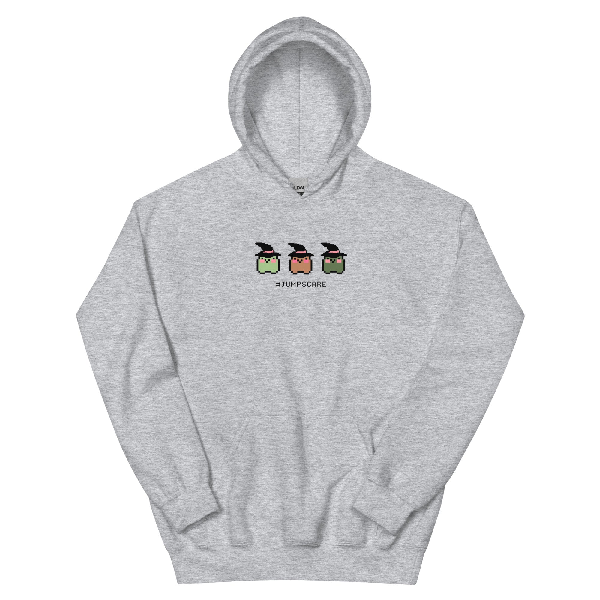 #Jumpscare | Fall Unisex Hoodie Threads & Thistles Inventory Sport Grey S