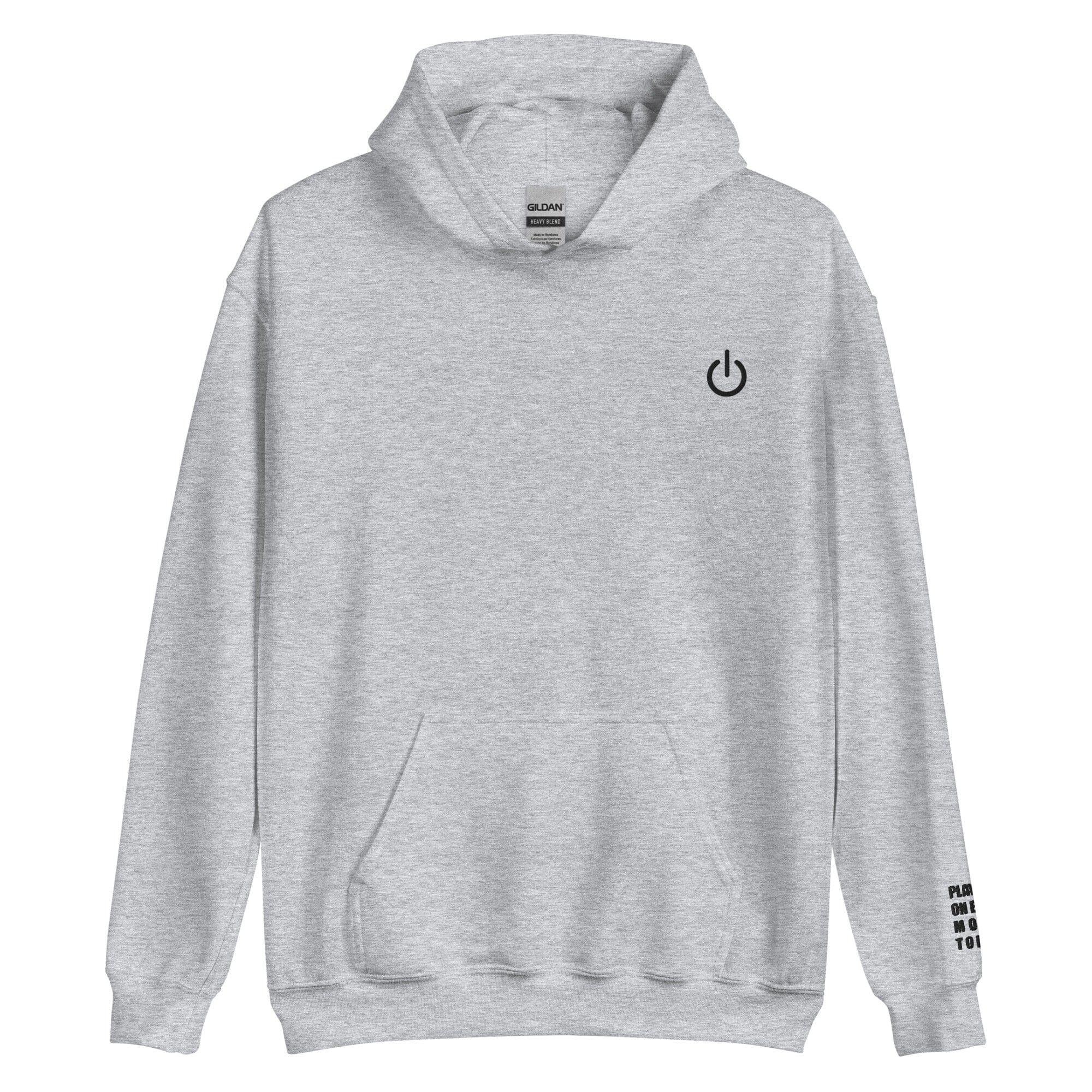 Playing on Easy Mode | Unisex Hoodie | Gamer Affirmations Threads & Thistles Inventory Sport Grey S