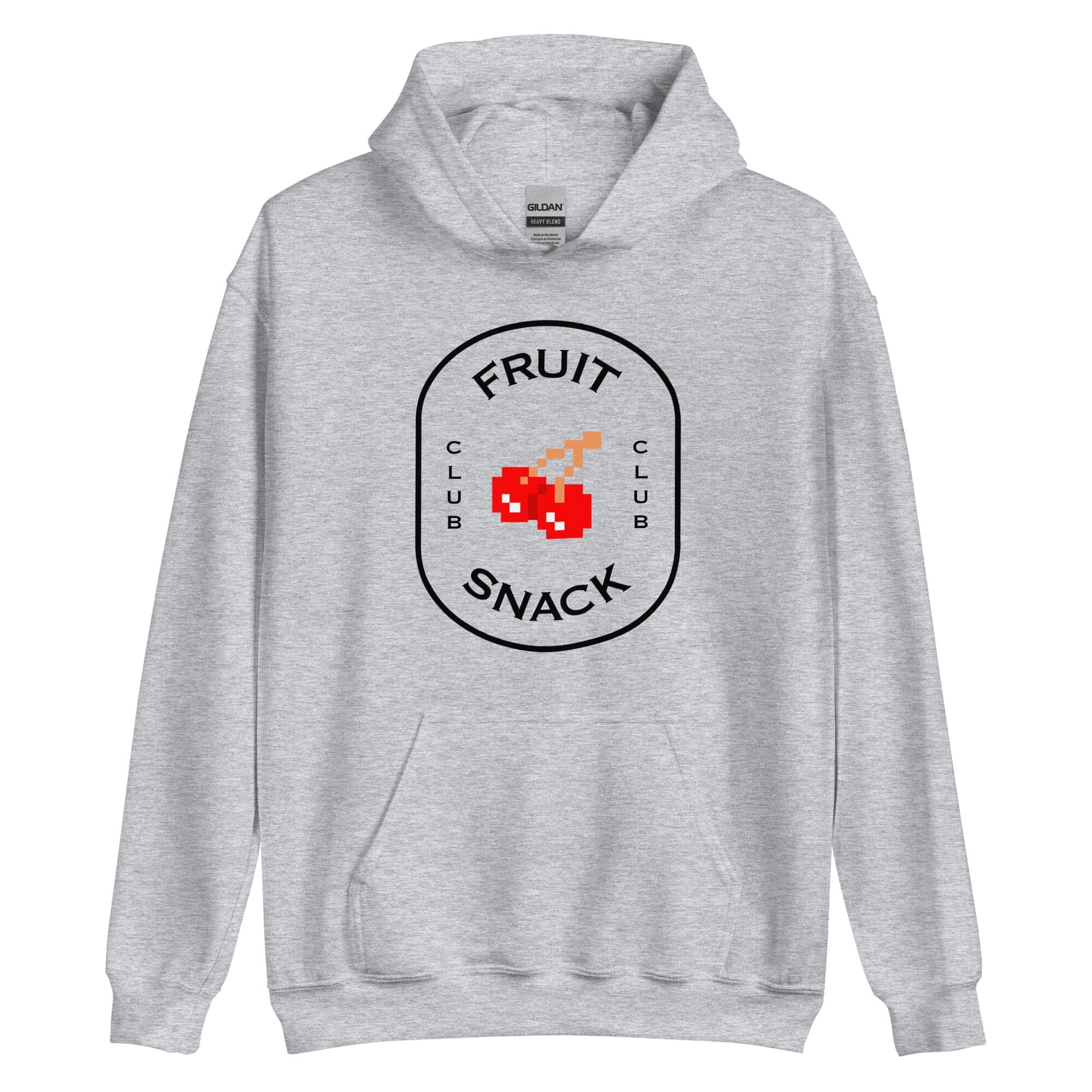 Fruit Snack Club | Unisex Hoodie | Retro Gaming Threads & Thistles Inventory Sport Grey S