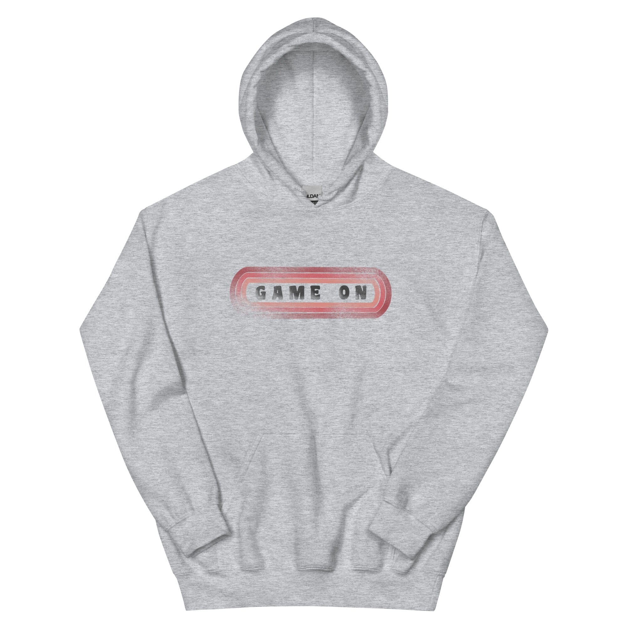 Game On | Unisex Hoodie | Retro Gaming Threads & Thistles Inventory Sport Grey S