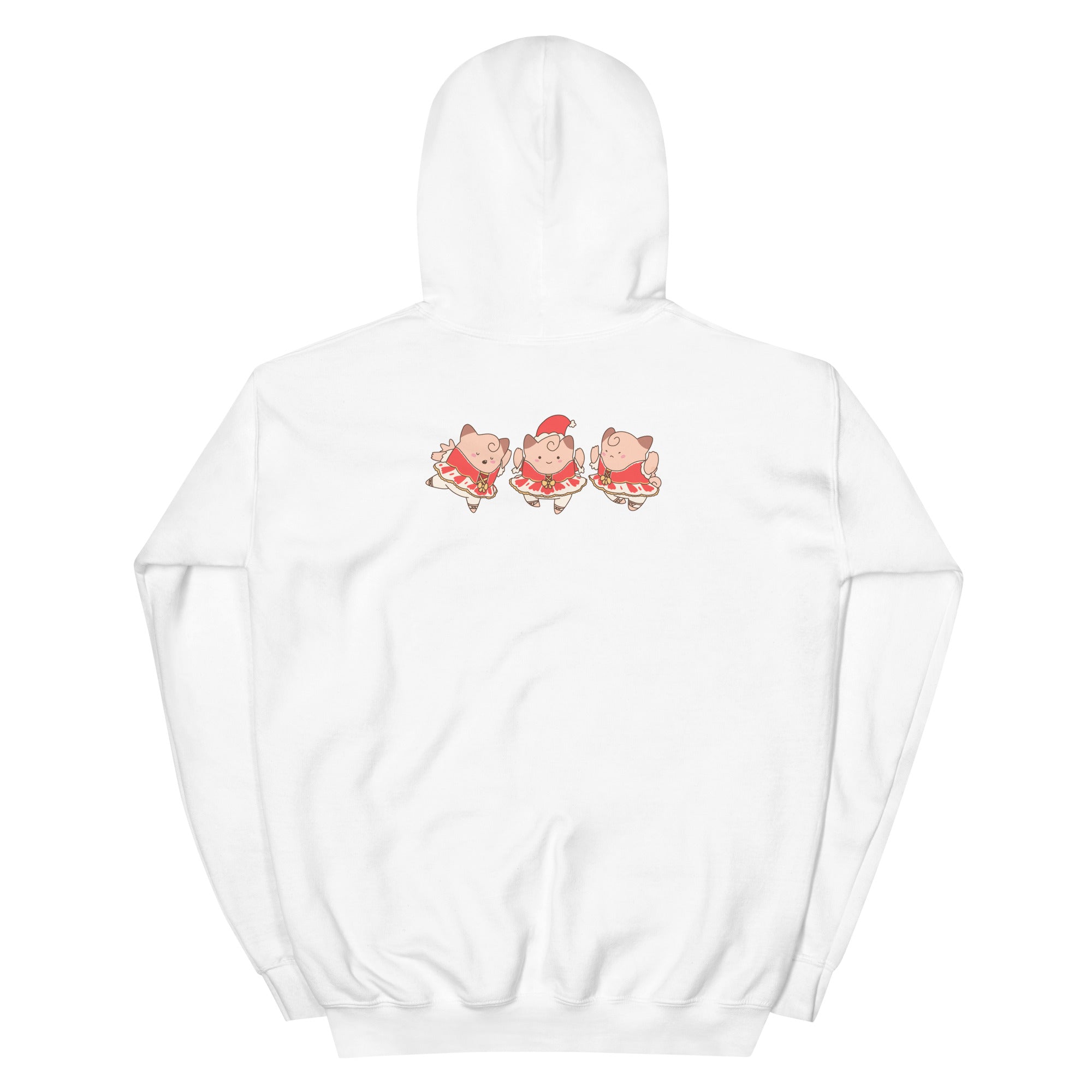 Sugarplum Clefairies | Christmas Pokemon Unisex Hoodie Threads & Thistles Inventory