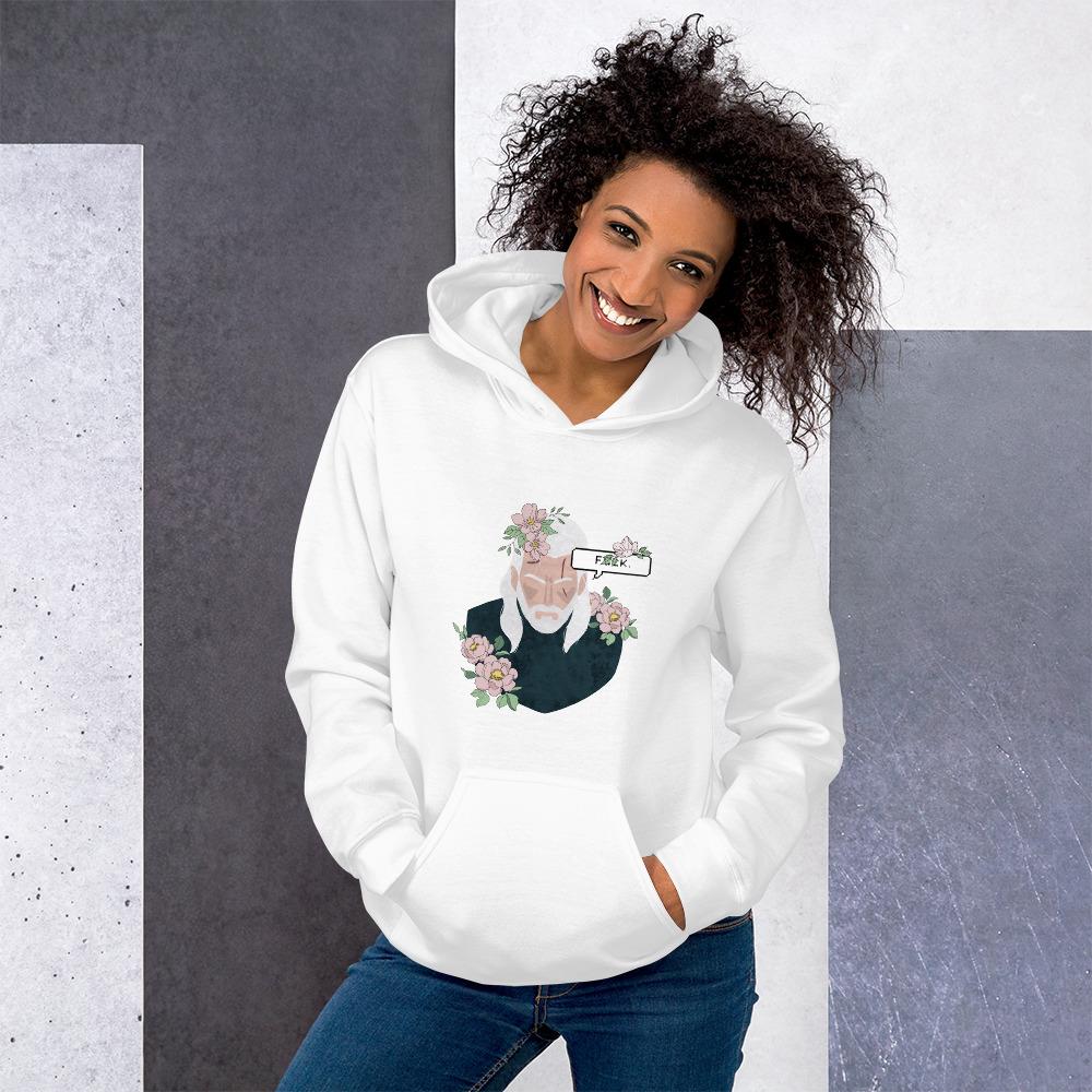 Floral Witcher | Unisex Hoodie | The Witcher Threads and Thistles Inventory 