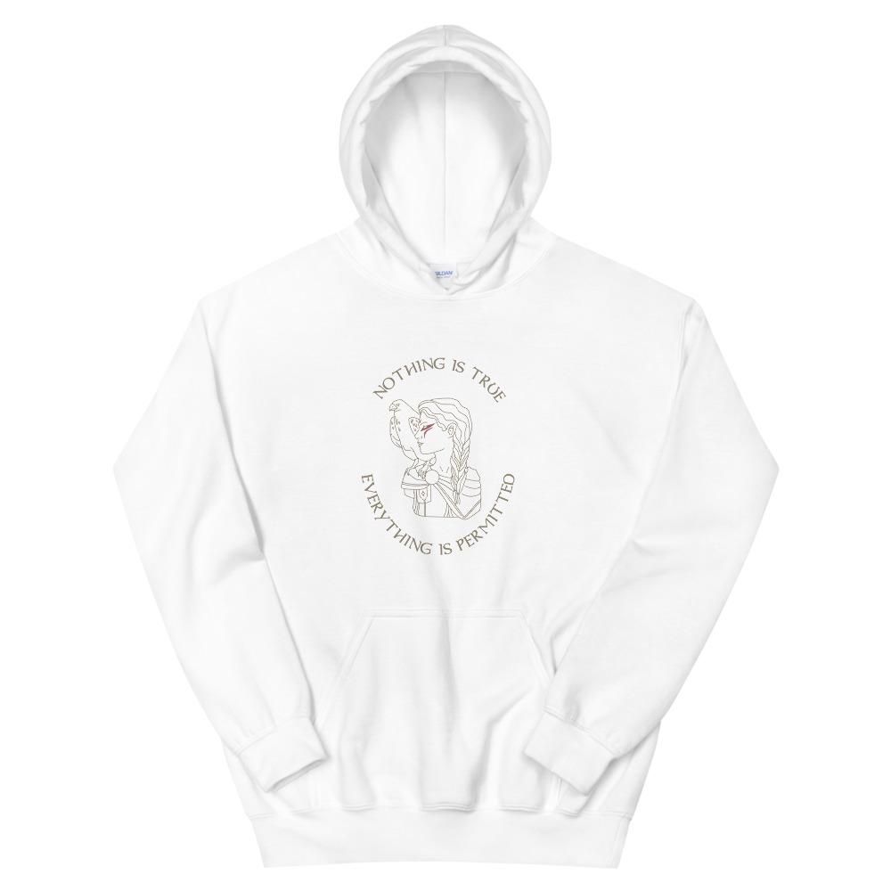 Nothing is True | Unisex Hoodie | Assassin's Creed Threads and Thistles Inventory White S